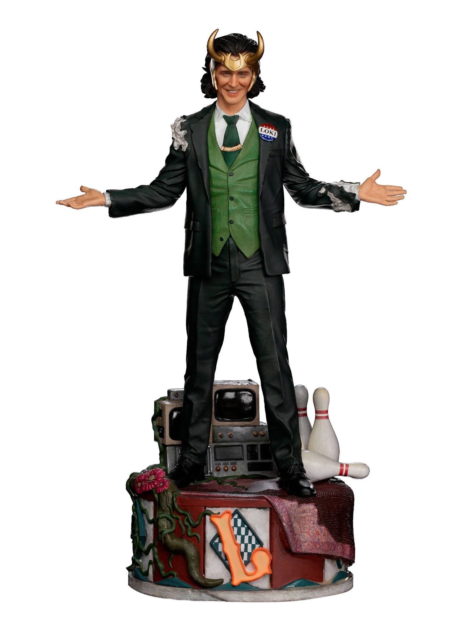 Loki Art Scale Statue 1/10 Loki President Variant 25 cm