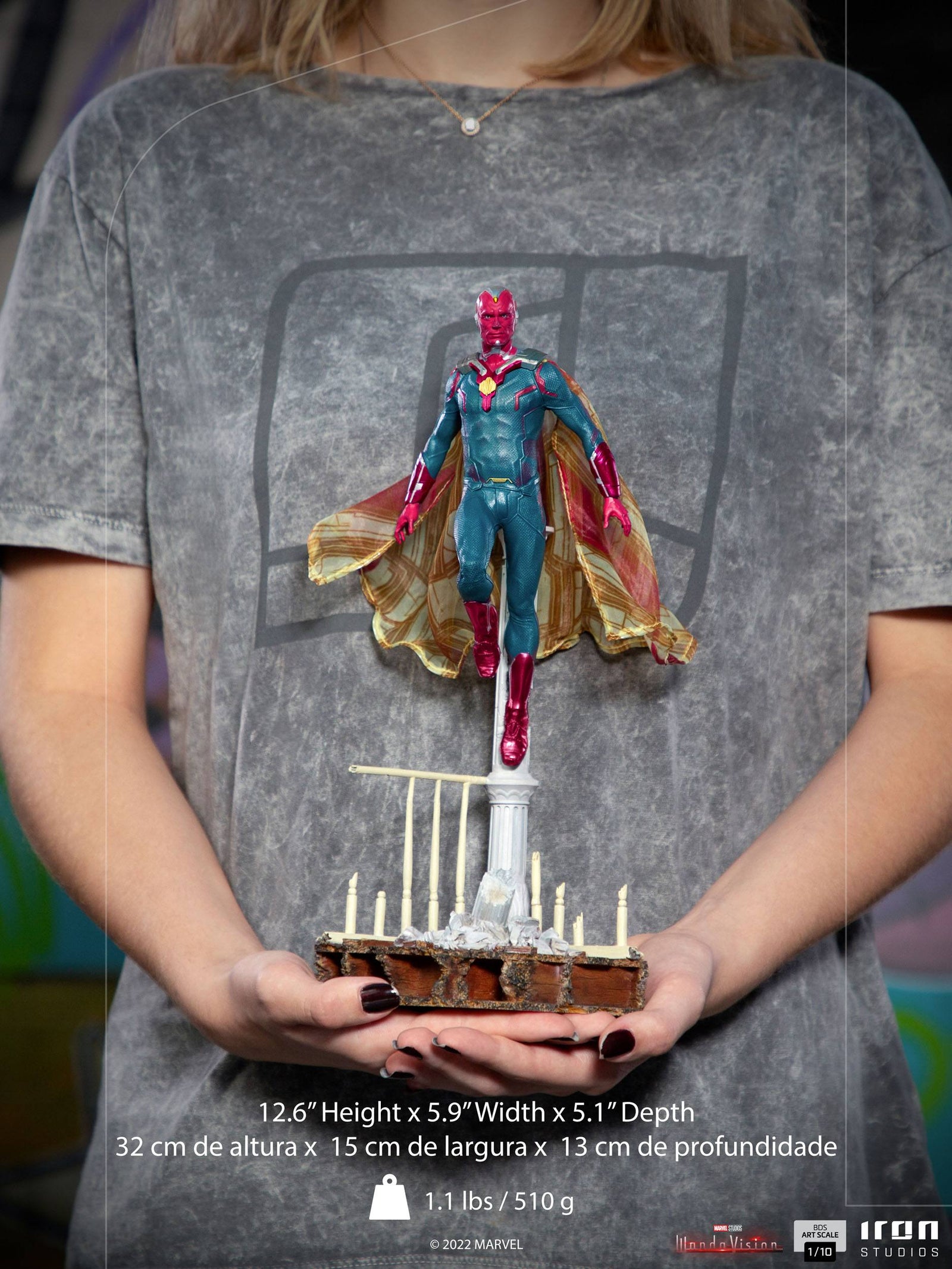 WandaVision BDS Art Scale Statue 1/10 Vision 32 cm