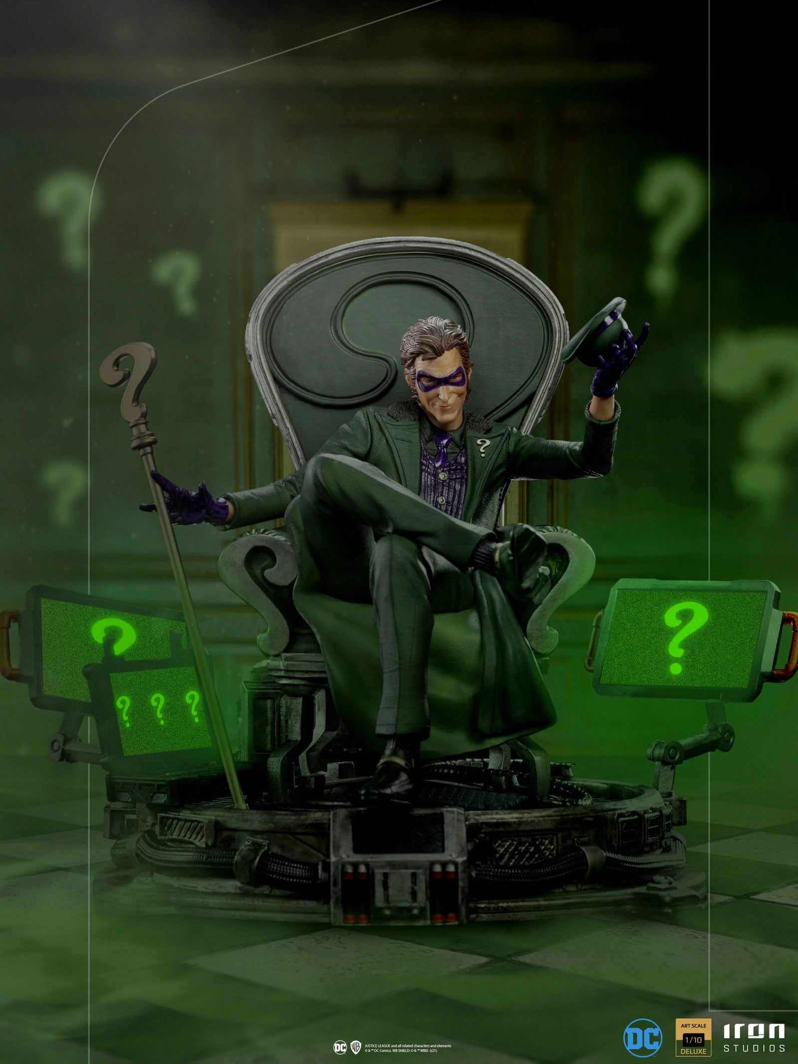 DC Comics Deluxe Art Scale Statue 1/10 The Riddler 24 cm