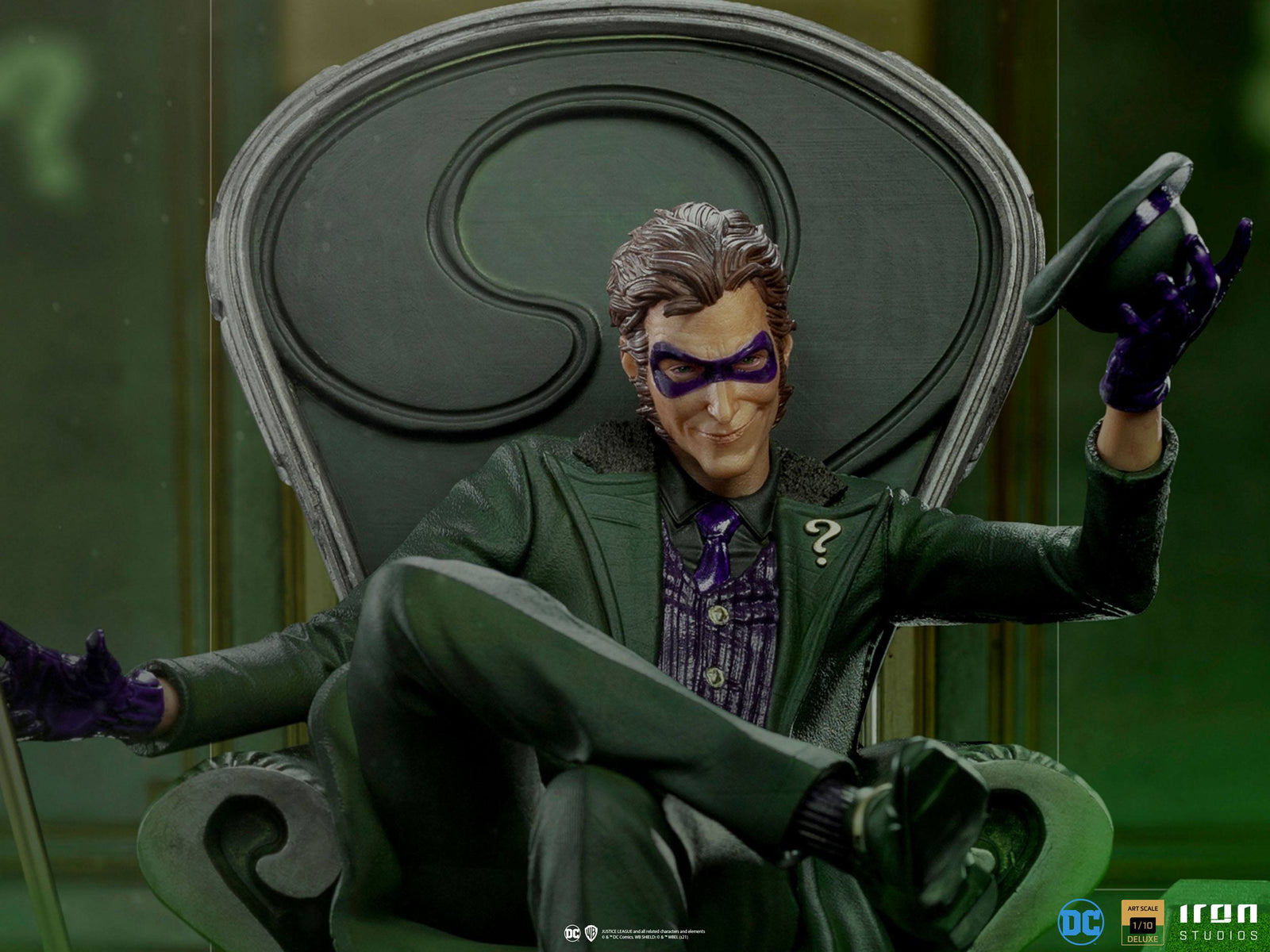 DC Comics Deluxe Art Scale Statue 1/10 The Riddler 24 cm