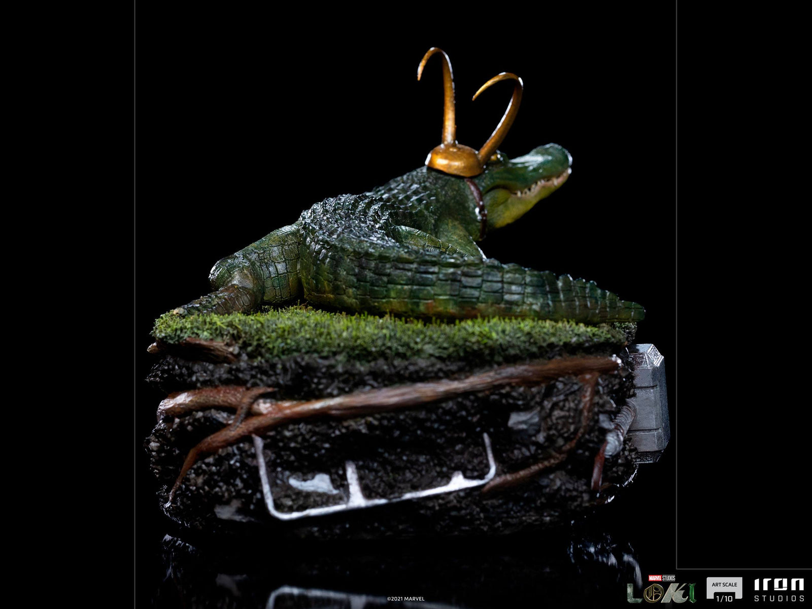 Loki Art Scale Statue 1/10 Alligator 15 cm