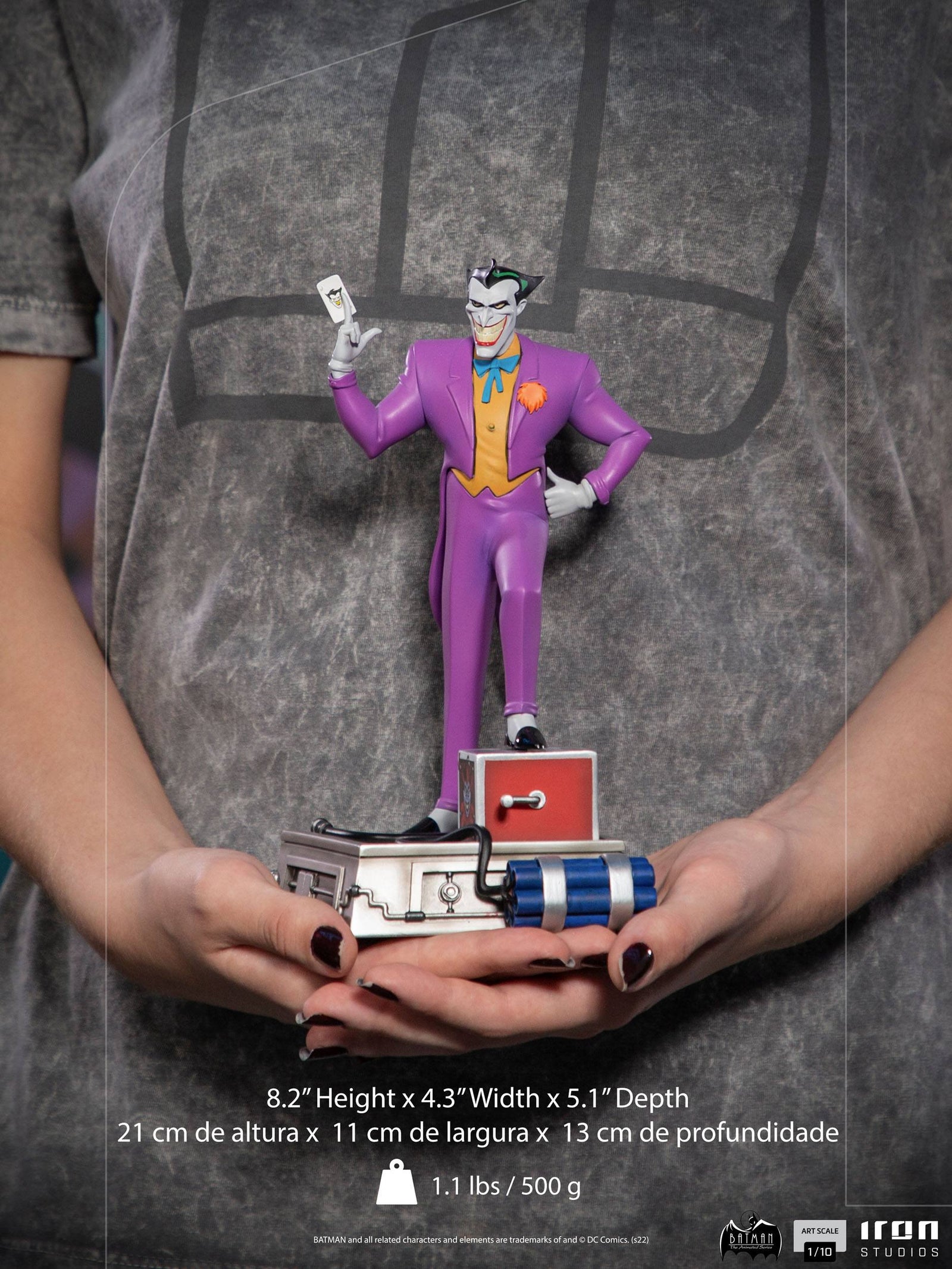 Batman The Animated Series Art Scale Statue 1/10 Joker 21 cm