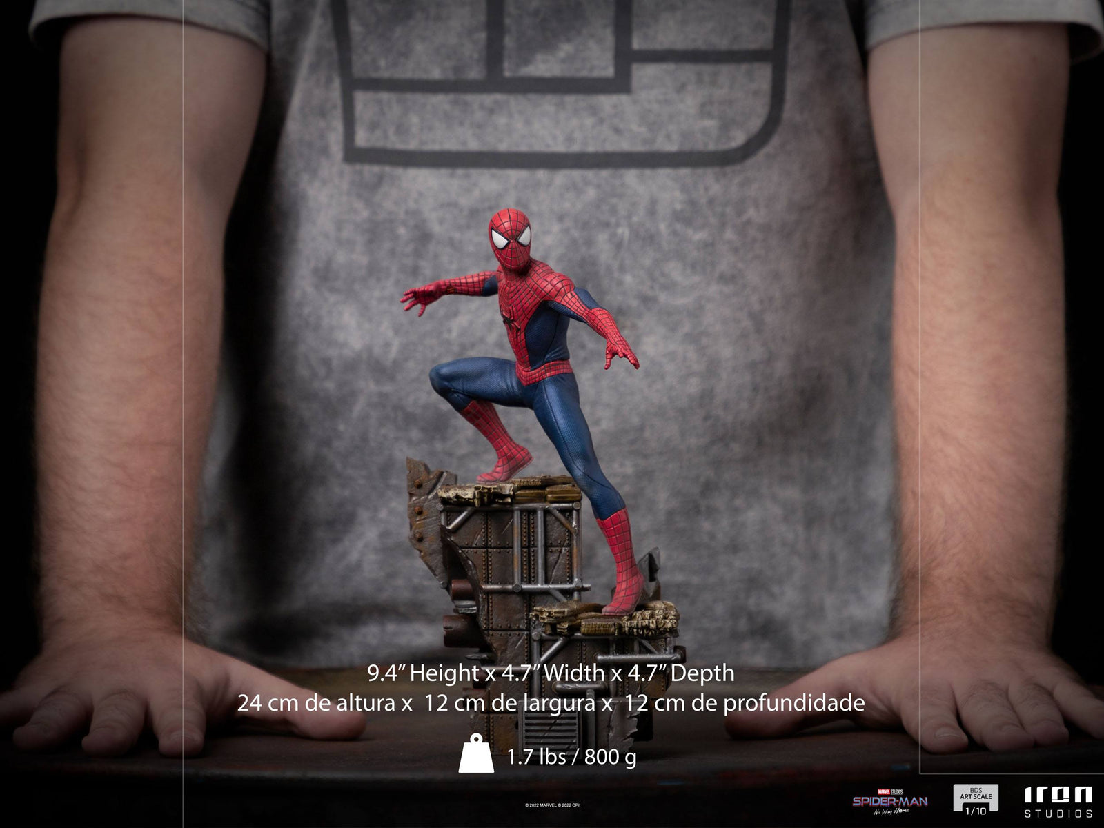 Spider-Man: No Way Home BDS Art Scale Deluxe Statue 1/10 Spider-Man Peter #3 24 cm