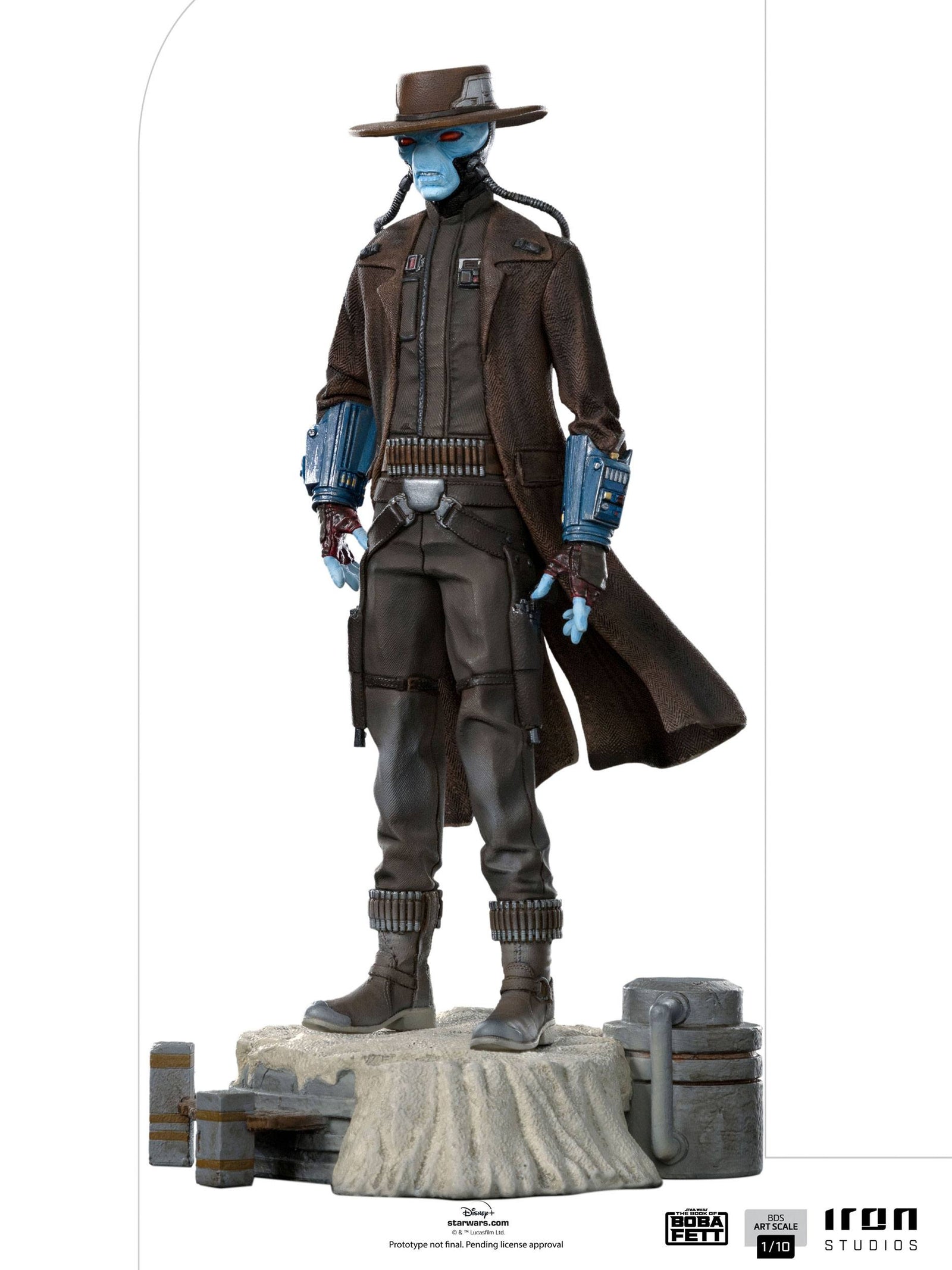 Star Wars Book of Boba Fett BDS Art Scale Statue 1/10 Cad Bane 22 cm