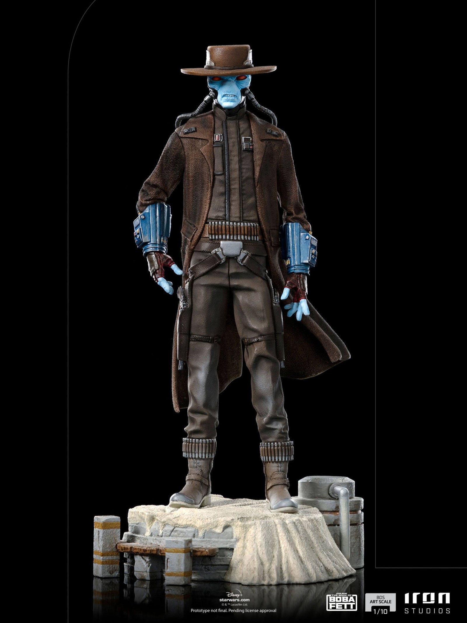 Star Wars Book of Boba Fett BDS Art Scale Statue 1/10 Cad Bane 22 cm