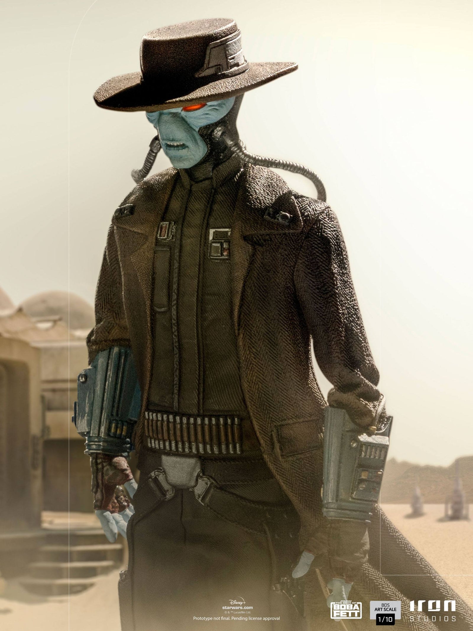 Star Wars Book of Boba Fett BDS Art Scale Statue 1/10 Cad Bane 22 cm