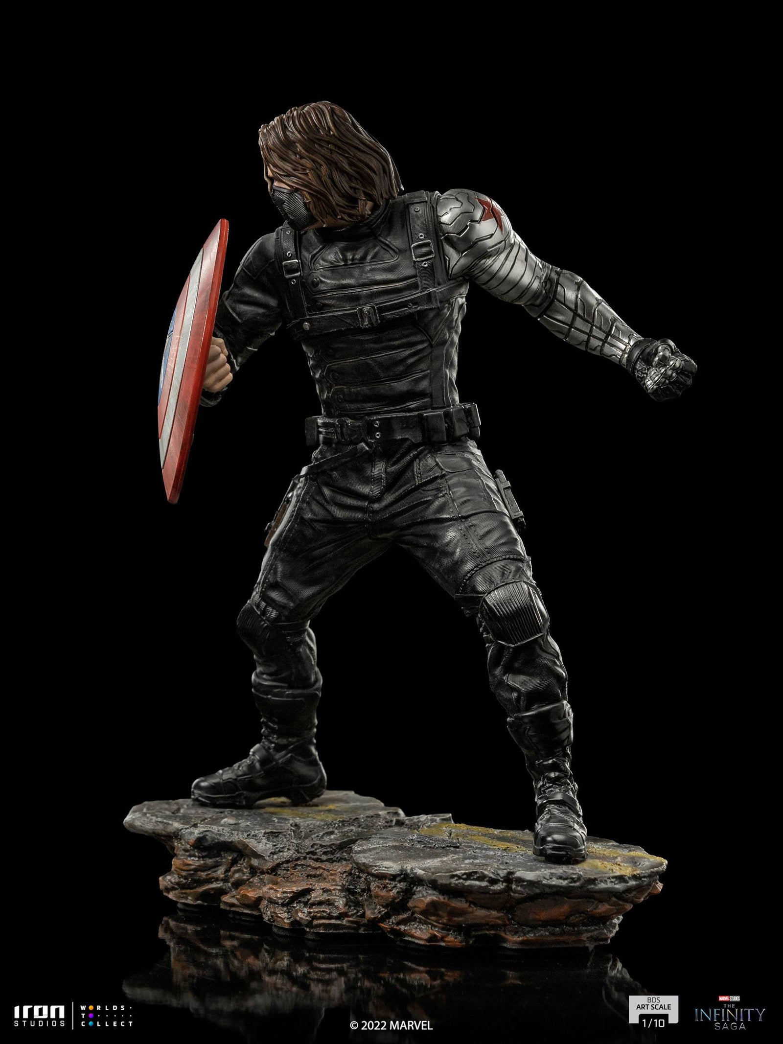 The Infinity Saga BDS Art Scale Statue 1/10 Winter Soldier 20 cm
