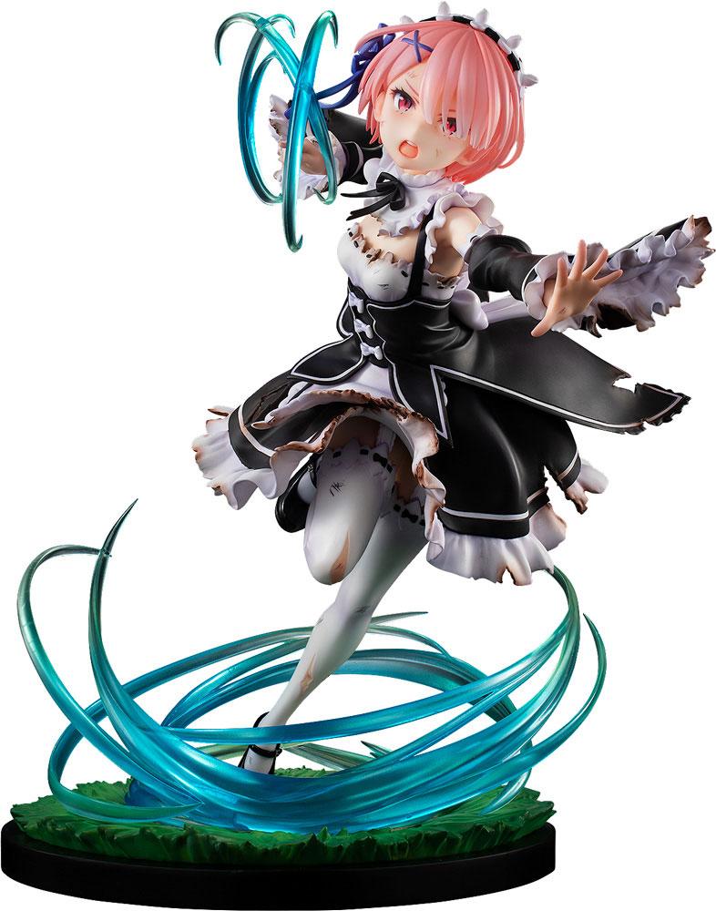 Re:ZERO -Starting Life in Another World- PVC Statue 1/7 Ram Battle with Roswaal Ver. 24 cm