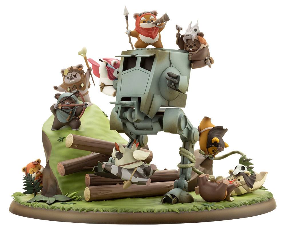 Star Wars ARTFX PVC Statue Battle of Endor The Little Rebels 19 cm