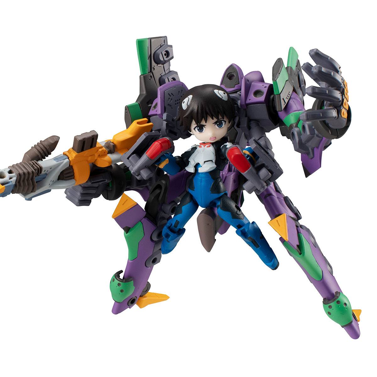 Evangelion Desktop Army Figure Shinji Ikari & Evangelion No. 1 15 cm