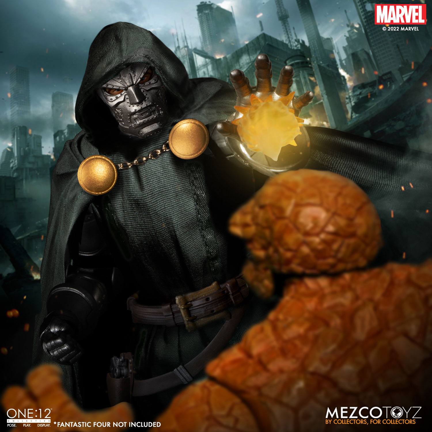 Marvel Action Figure 1/12 Doctor Doom 17 cm