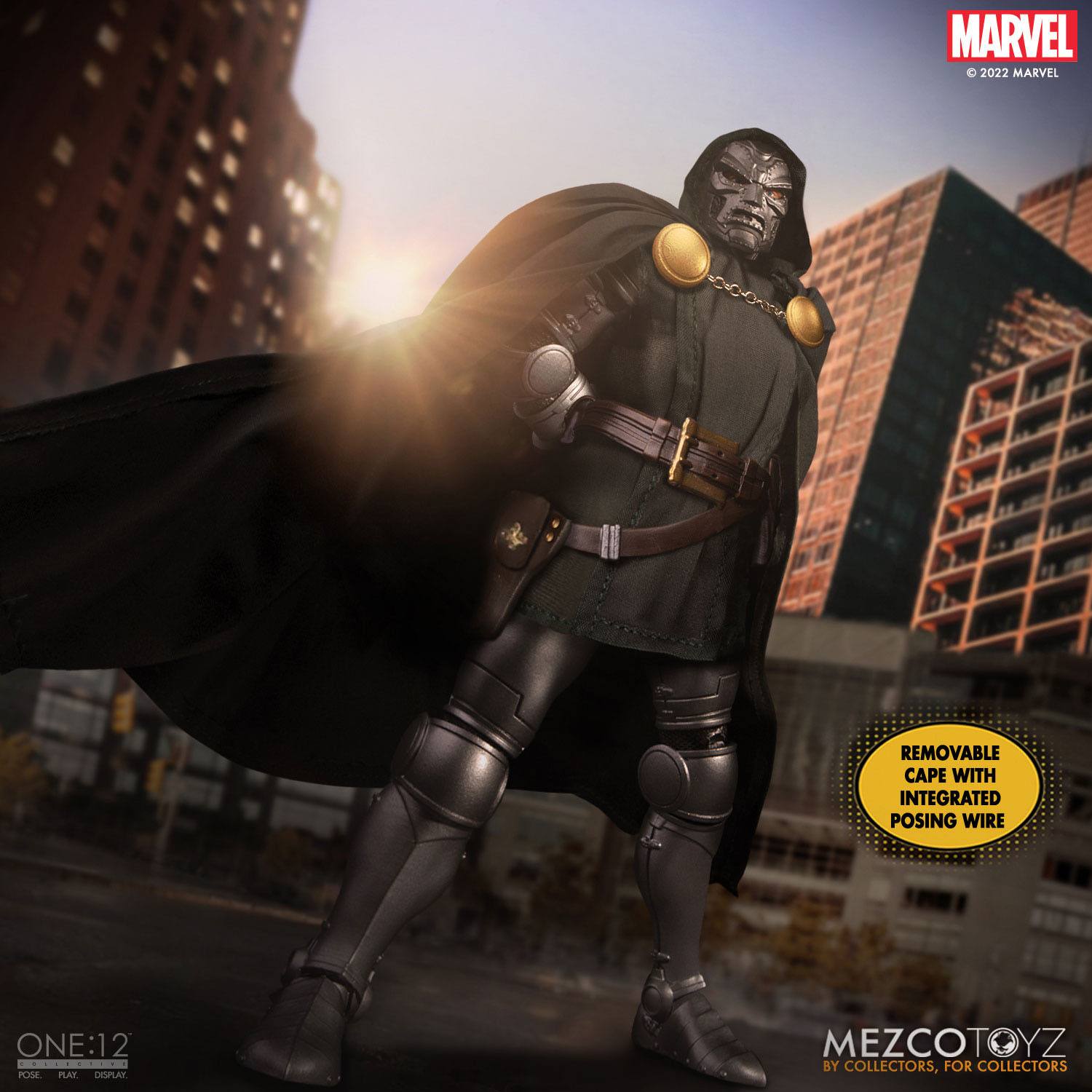 Marvel Action Figure 1/12 Doctor Doom 17 cm