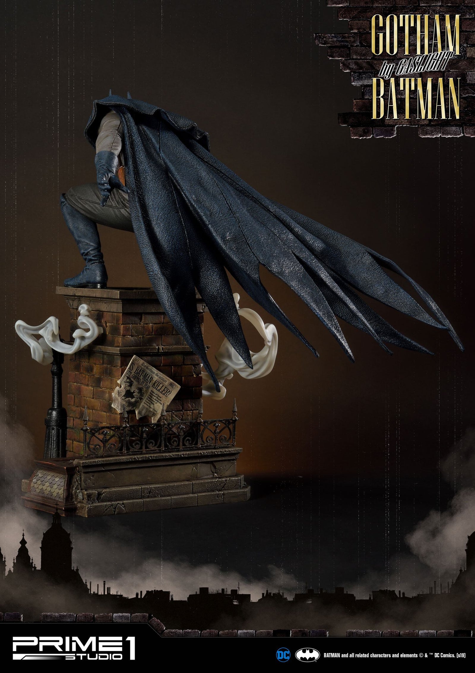 Batman Arkham Origins Statue 1/5 Gotham By Gaslight Batman Blue Version 57 cm