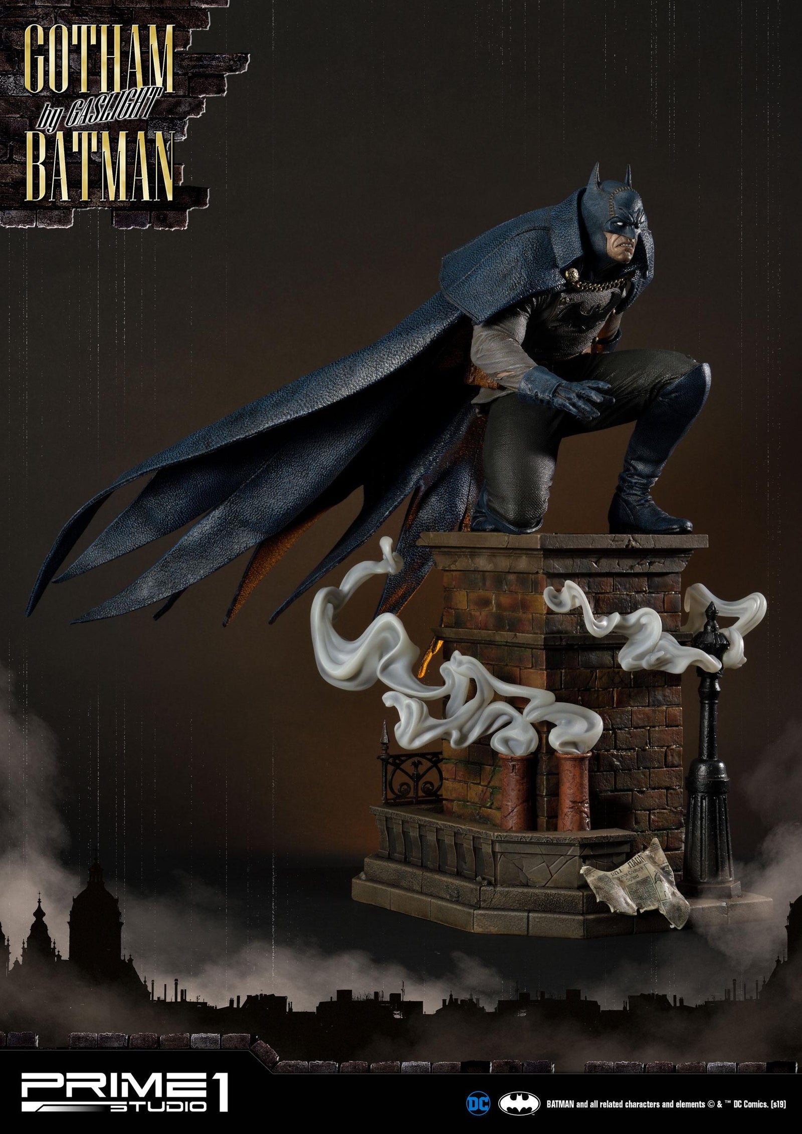 Batman Arkham Origins Statue 1/5 Gotham By Gaslight Batman Blue Version 57 cm