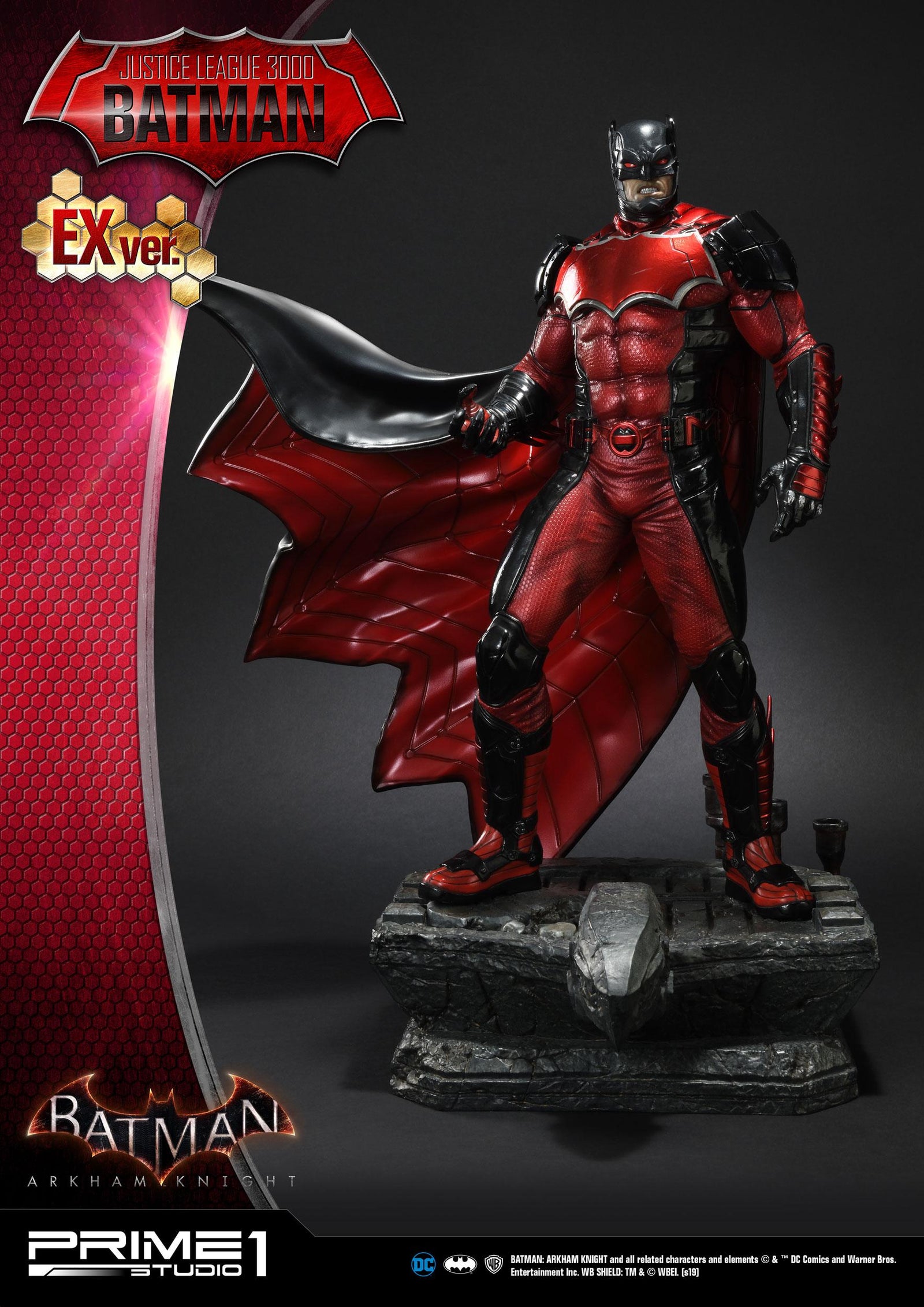 Batman Arkham Knight Statues 1/5 Justice League 3000 Batman & Exclusive 49 cm