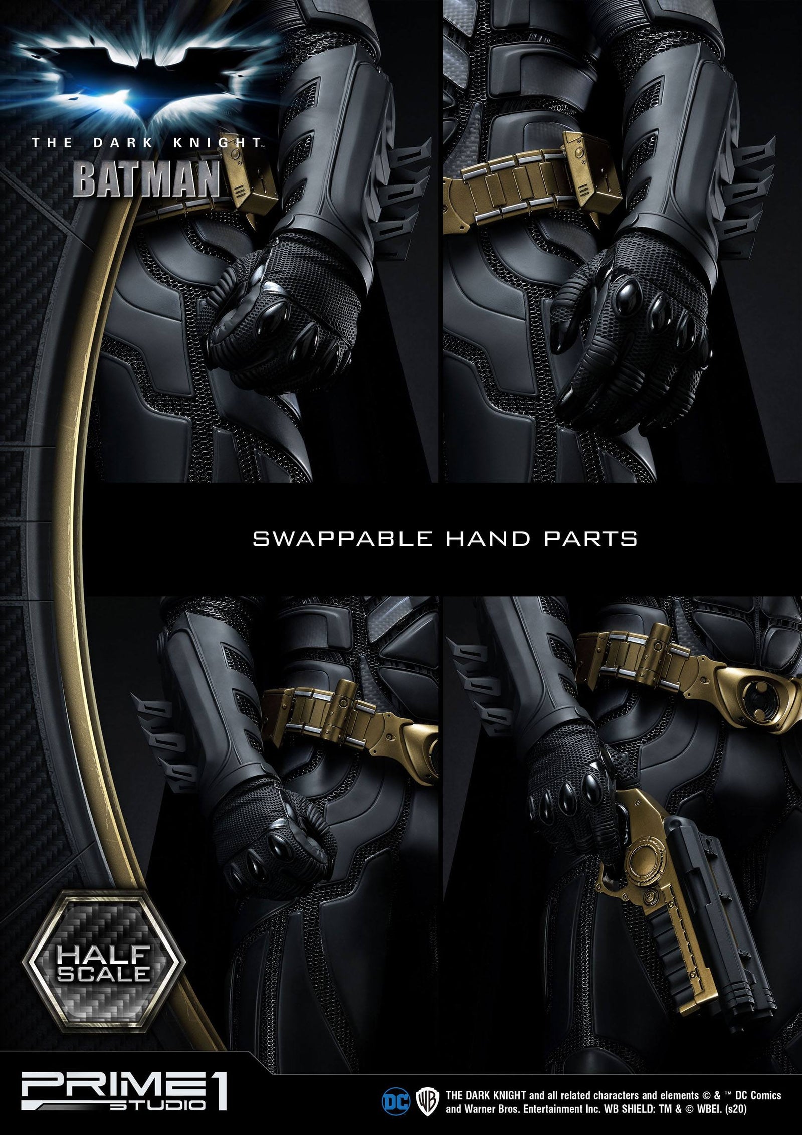 The Dark Knight 1/2 Statue Batman 104 cm