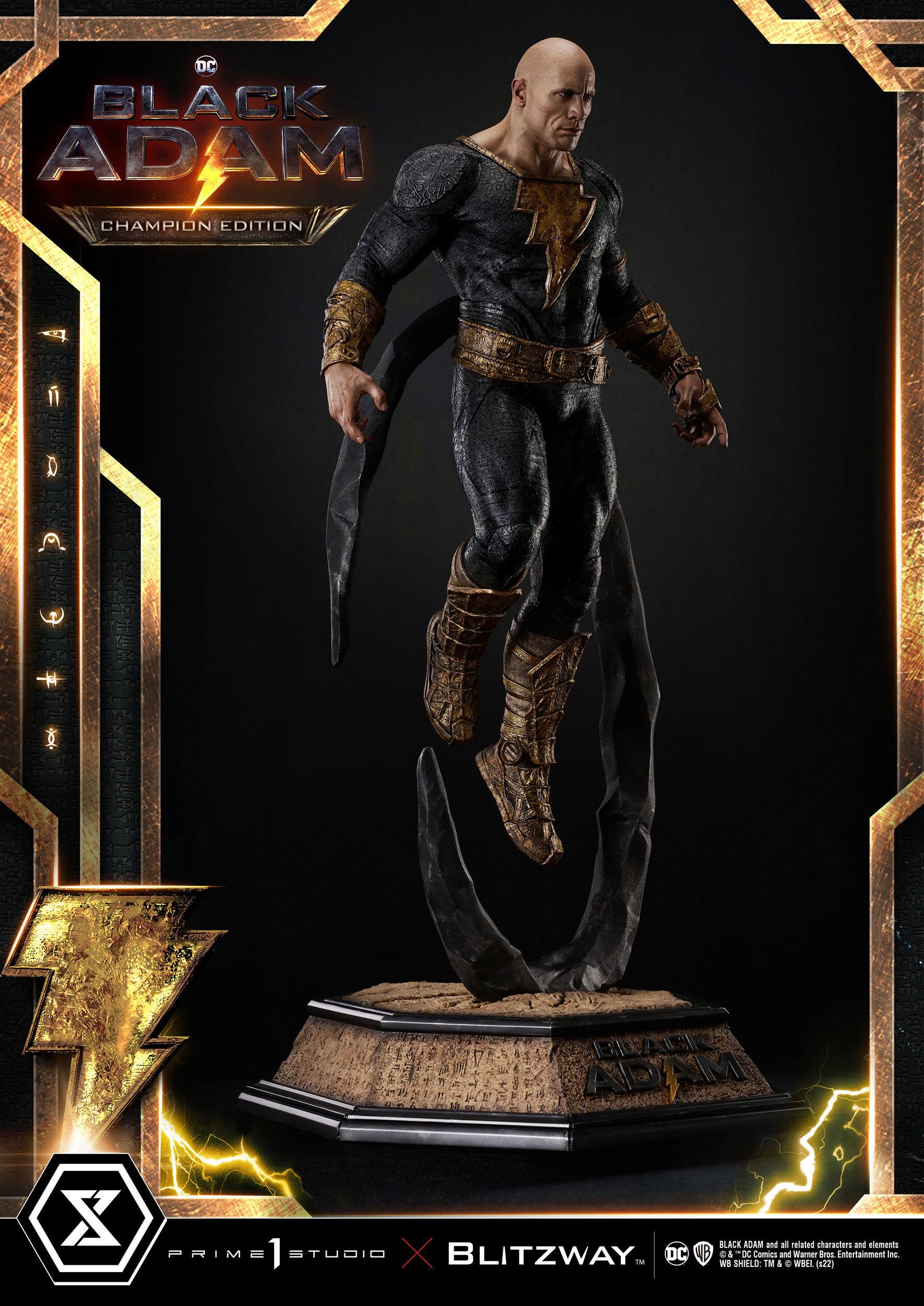 Black Adam Museum Masterline Statue 1/3 Black Adam Champion Edition 96 cm