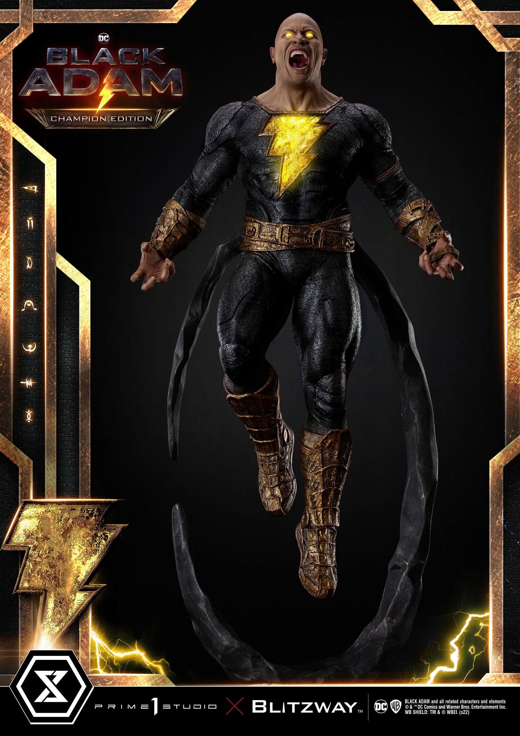 Black Adam Museum Masterline Statue 1/3 Black Adam Champion Edition 96 cm