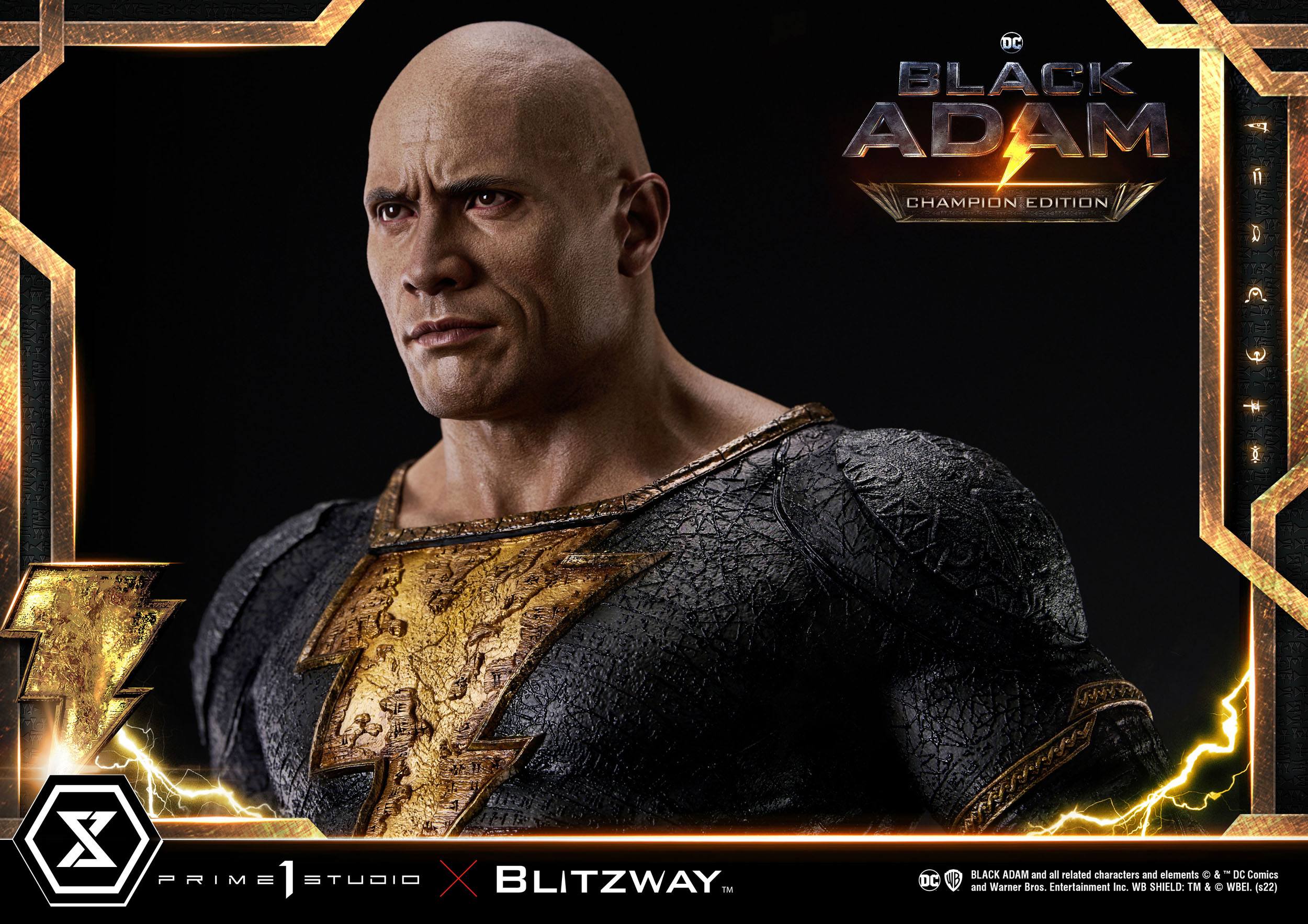 Black Adam Museum Masterline Statue 1/3 Black Adam Champion Edition 96 cm