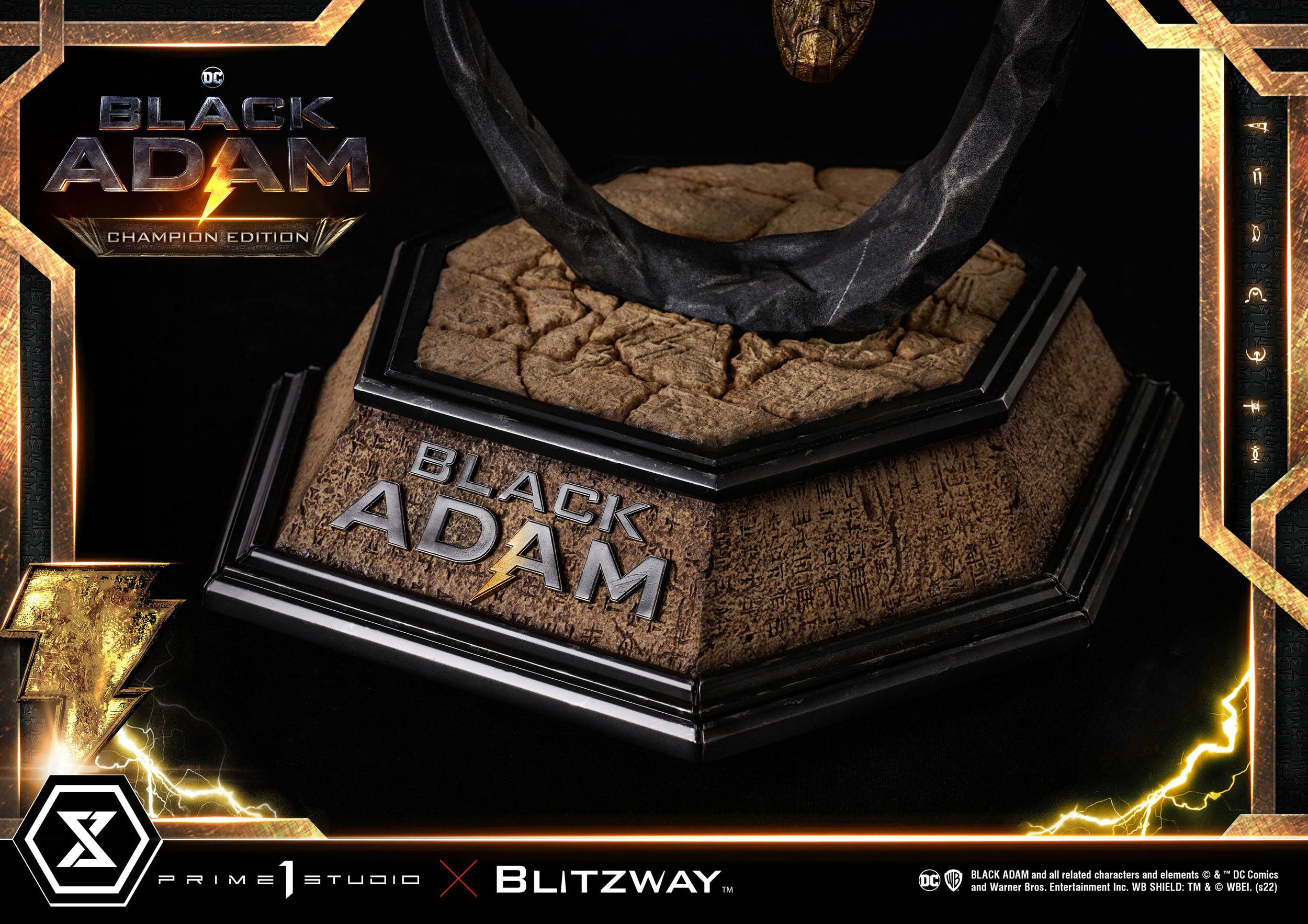 Black Adam Museum Masterline Statue 1/3 Black Adam Champion Edition 96 cm