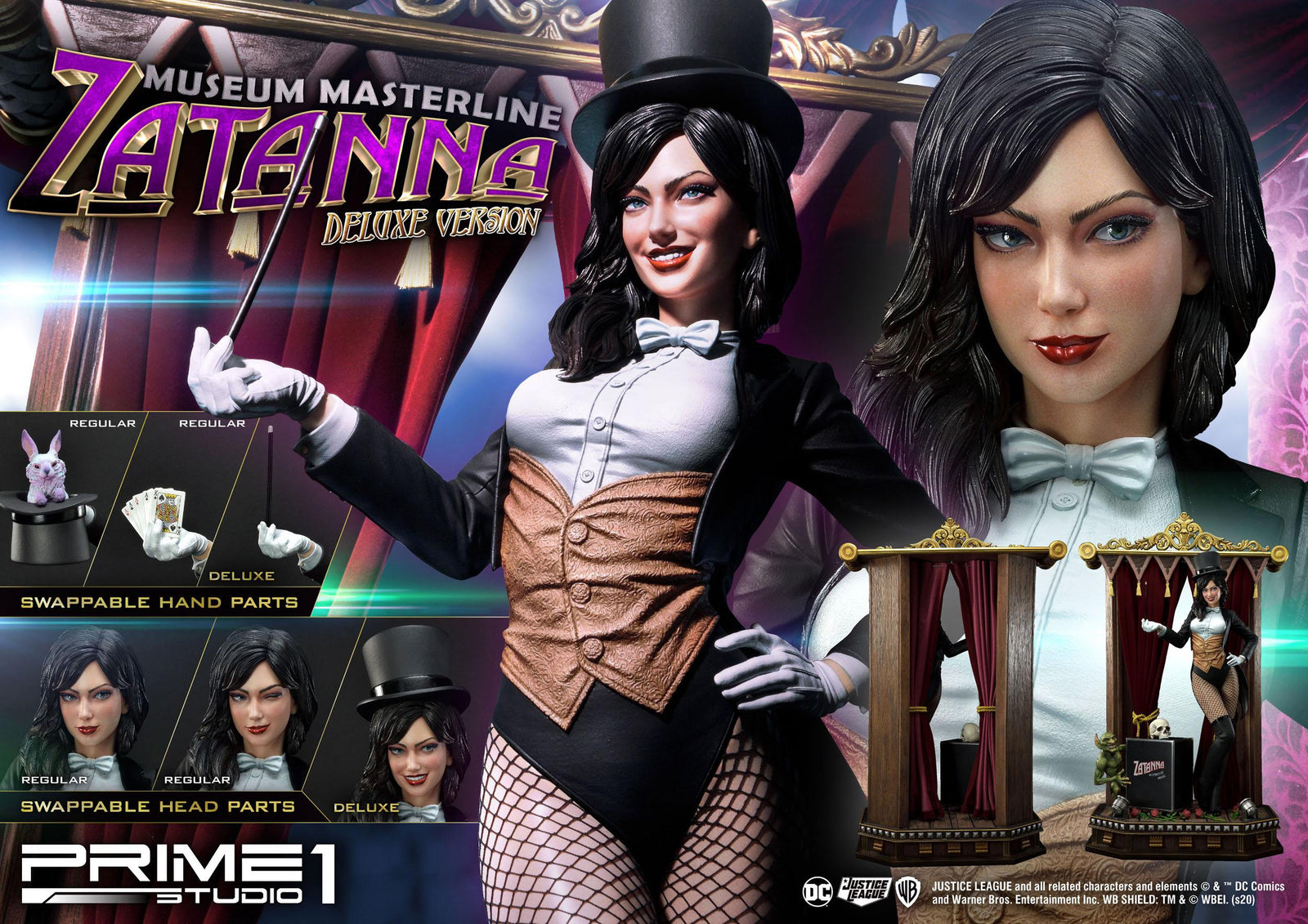 Justice League Dark Statue 1/3 Zatanna Deluxe 74 cm