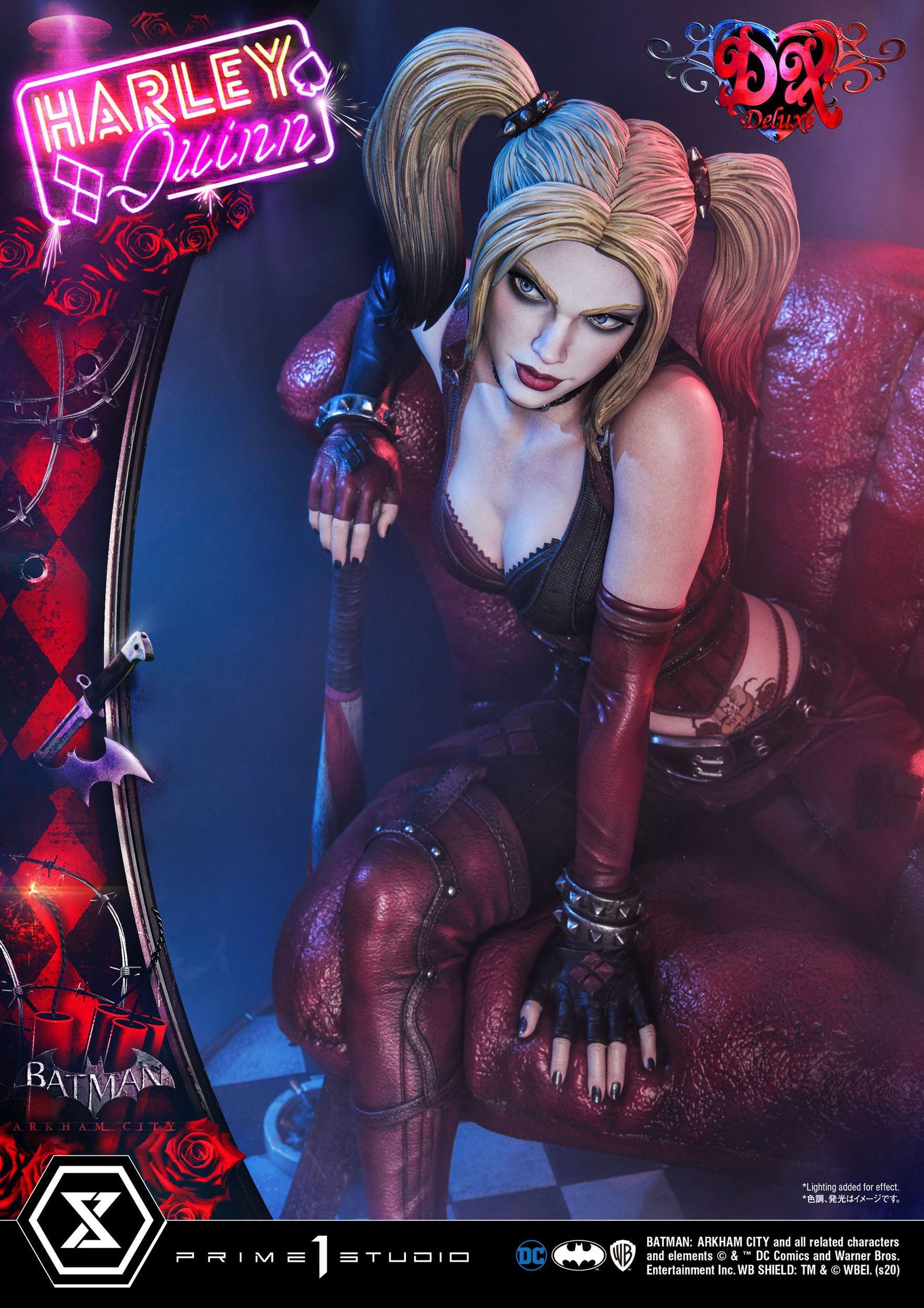 Batman Arkham City Statue 1/3 Harley Quinn Deluxe Bonus Version 58 cm