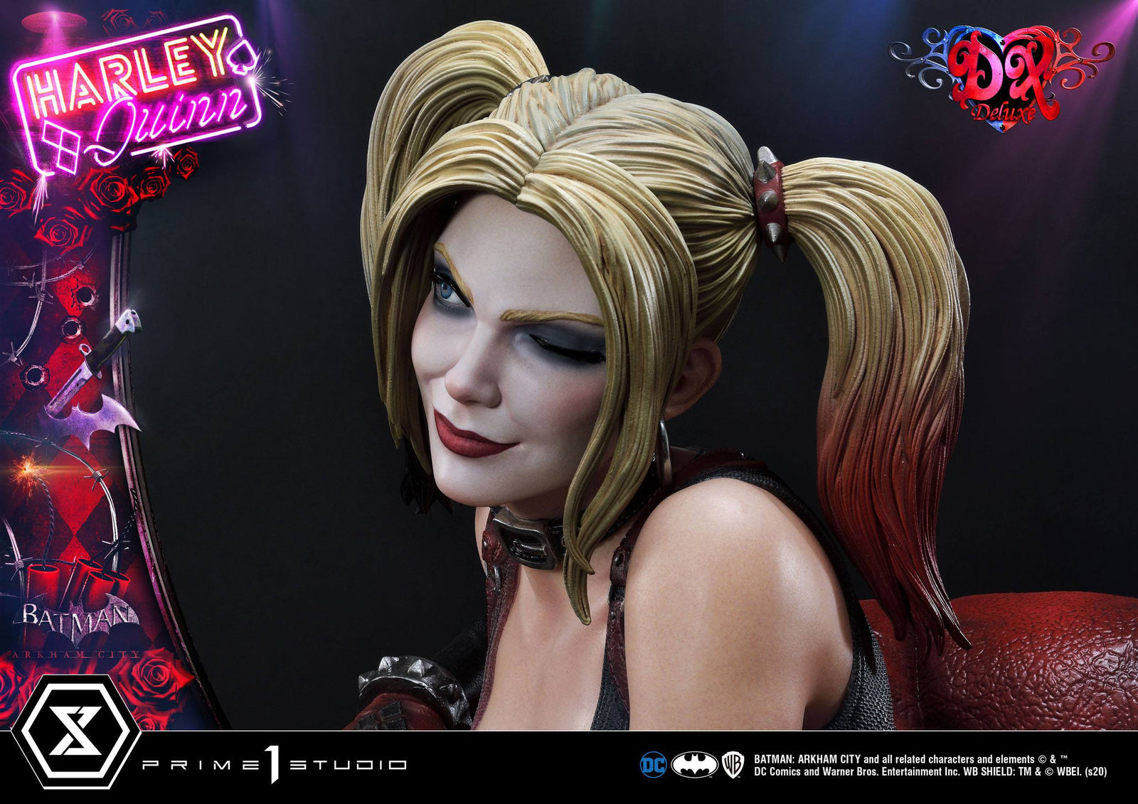 Batman Arkham City Statue 1/3 Harley Quinn Deluxe Bonus Version 58 cm