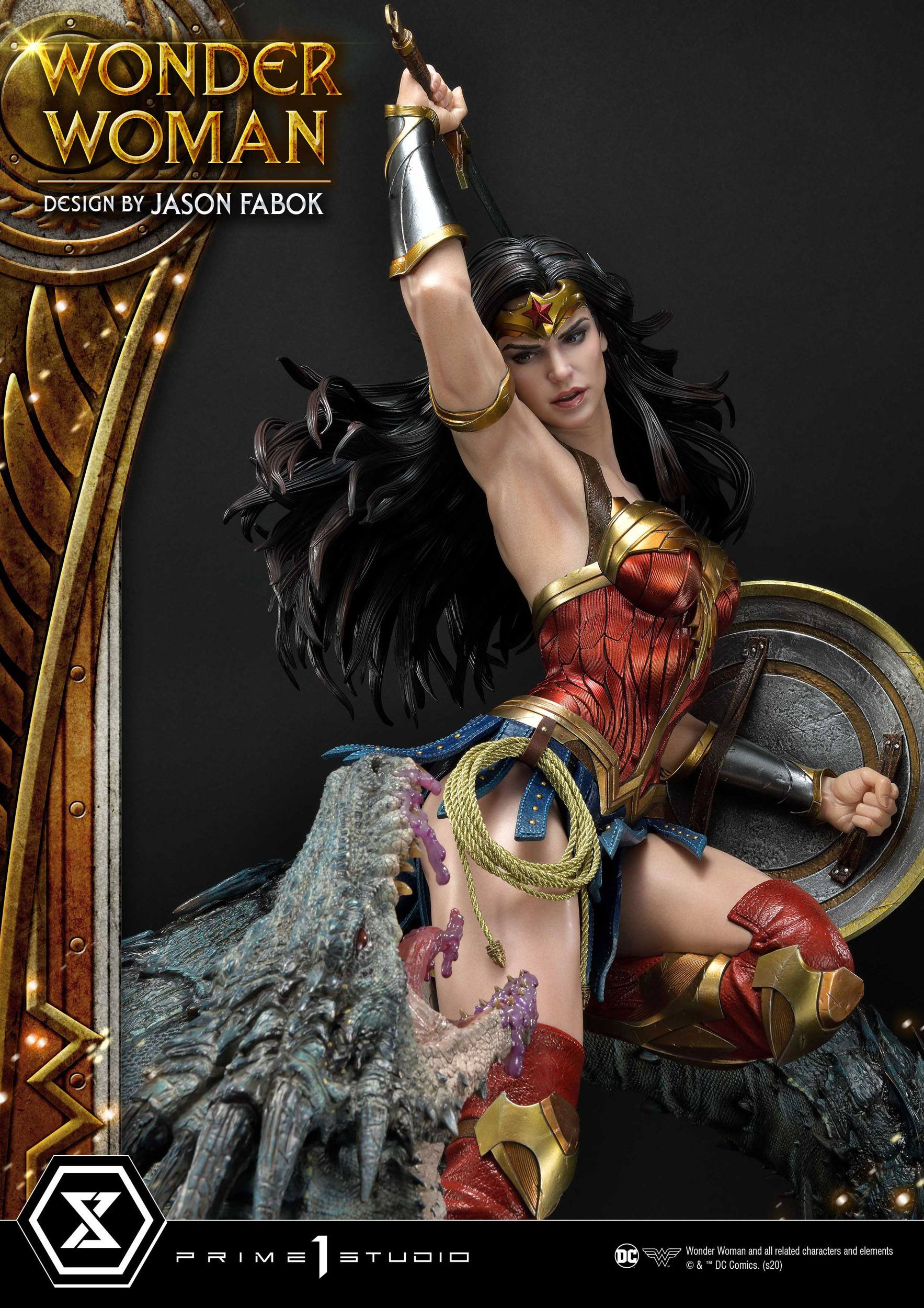 Wonder Woman Statue 1/3 Wonder Woman vs. Hydra 81 cm