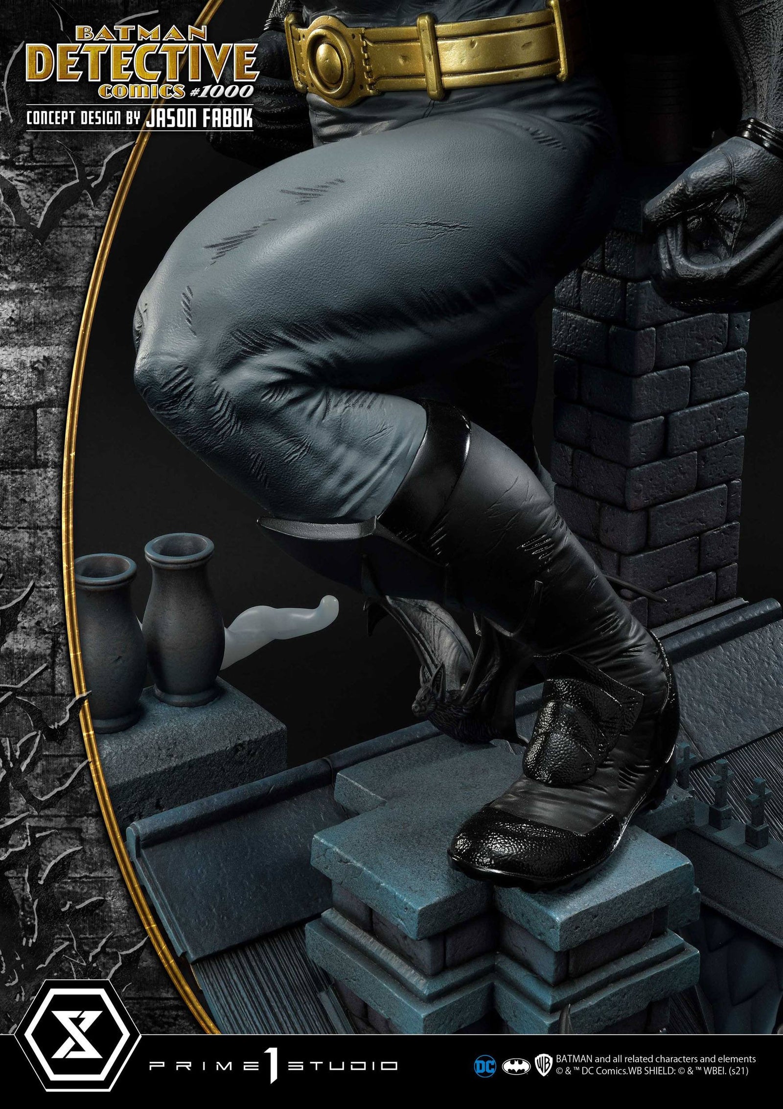 DC Comics Statue Batman Detective Comics #1000 Concept Design by Jason Fabok 105 cm