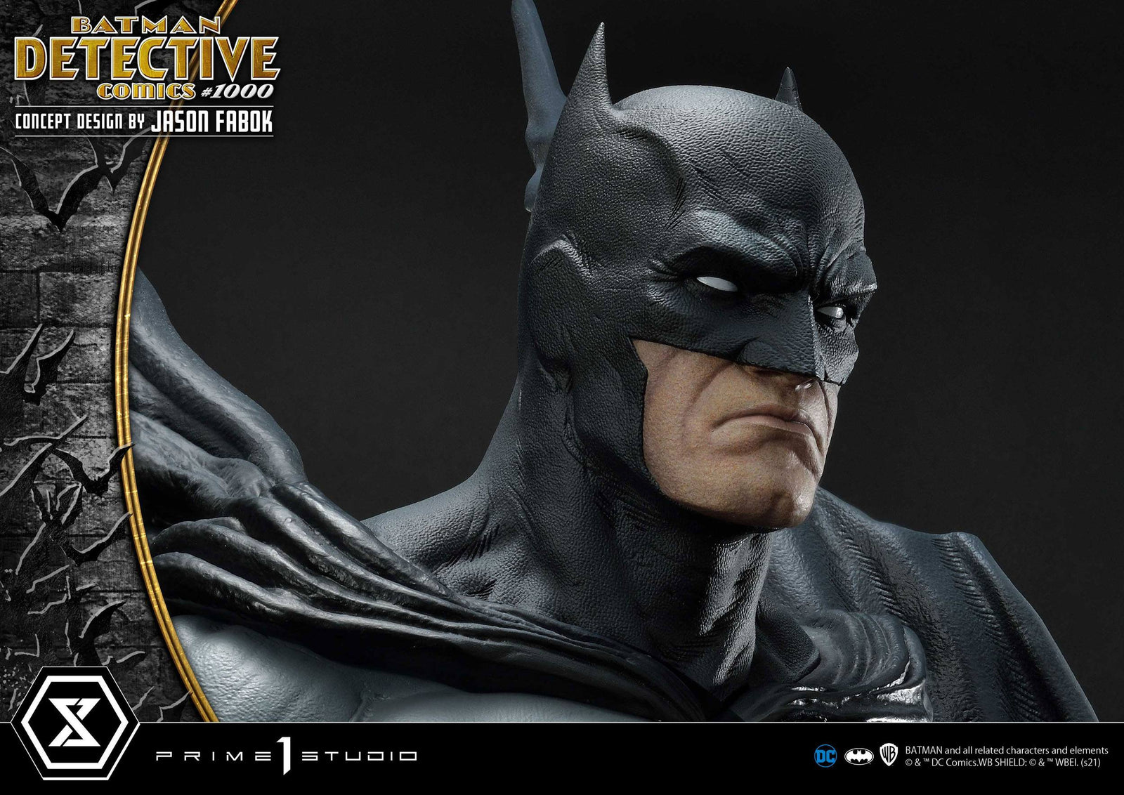 DC Comics Statue Batman Detective Comics #1000 Concept Design by Jason Fabok 105 cm