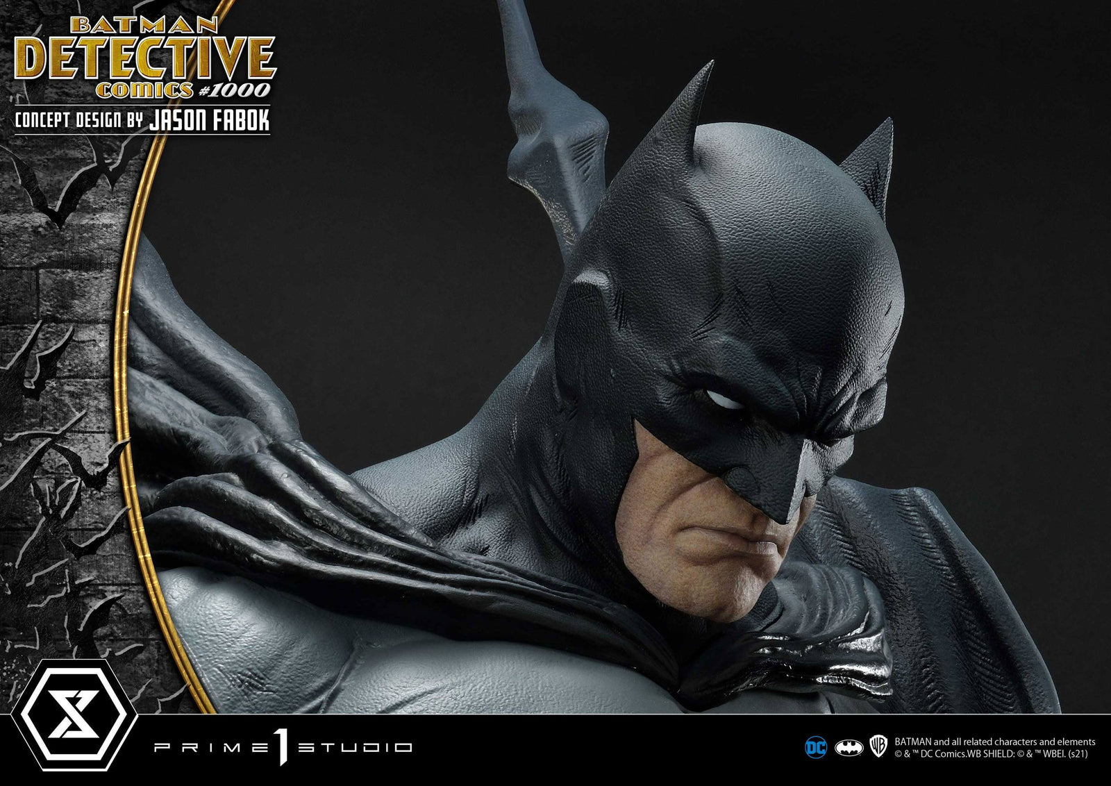 DC Comics Statue Batman Detective Comics #1000 Concept Design by Jason Fabok 105 cm