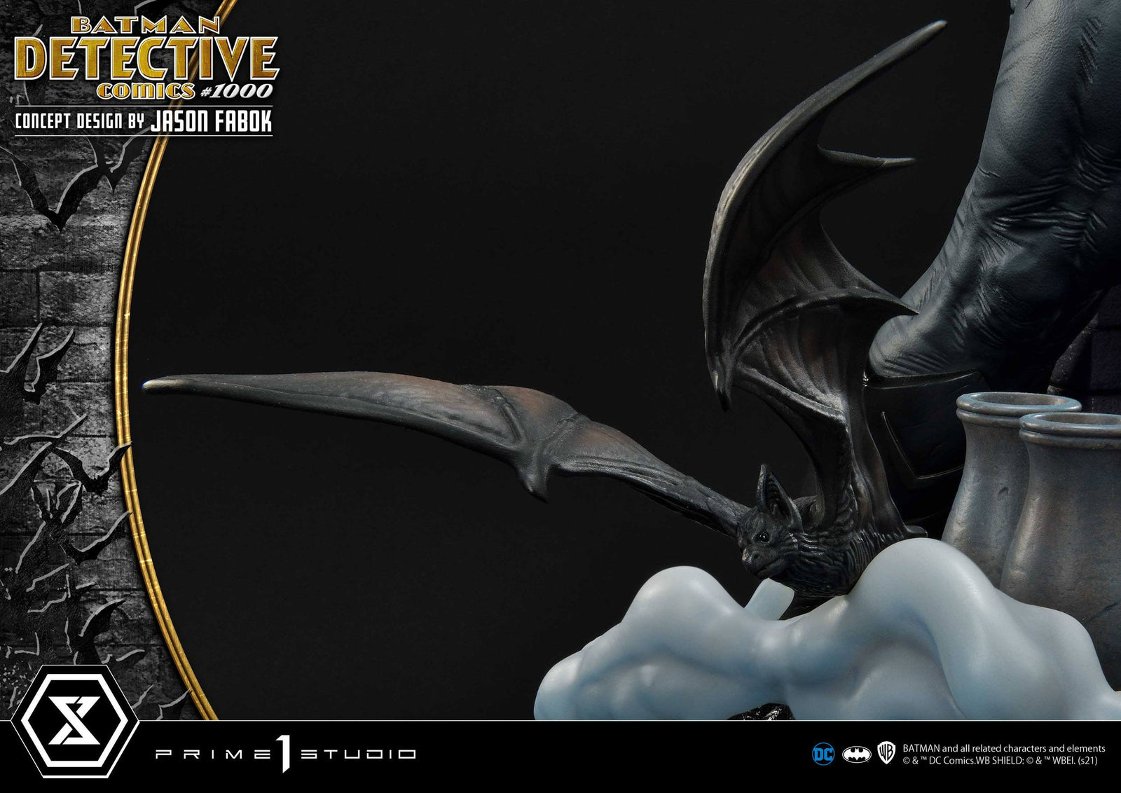 DC Comics Statue Batman Detective Comics #1000 Concept Design by Jason Fabok 105 cm