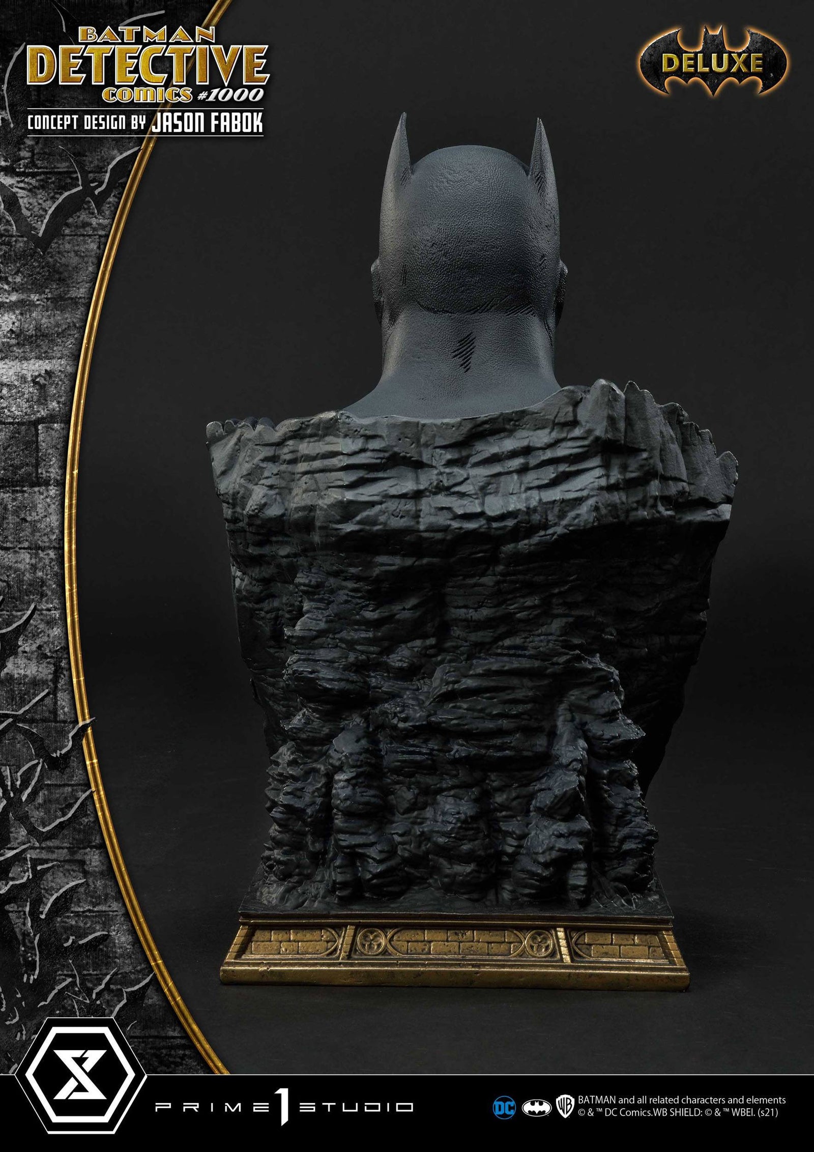DC Comics Statue Batman Detective Comics #1000 Concept Design by Jason Fabok DX Bonus Ver. 105 cm