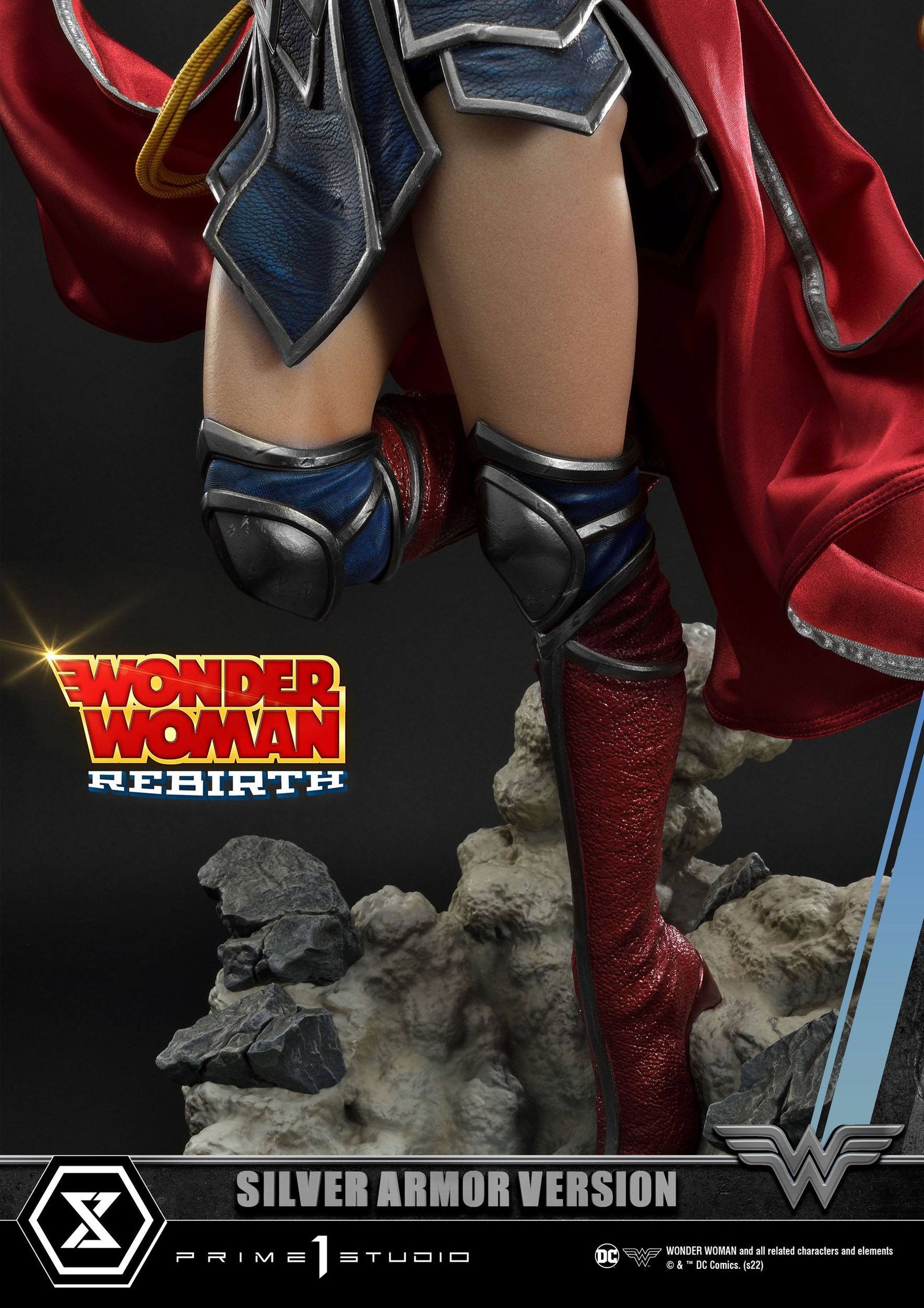 DC Comics Statue 1/3 Wonder Woman Rebirth Silver Armor Version 75 cm