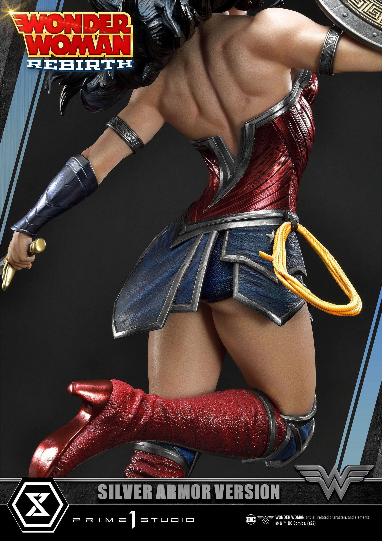 DC Comics Statue 1/3 Wonder Woman Rebirth Silver Armor Version 75 cm