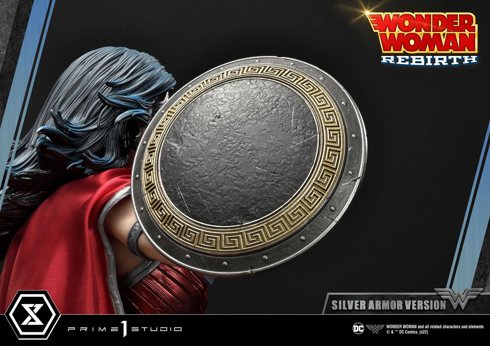 DC Comics Statue 1/3 Wonder Woman Rebirth Silver Armor Version 75 cm