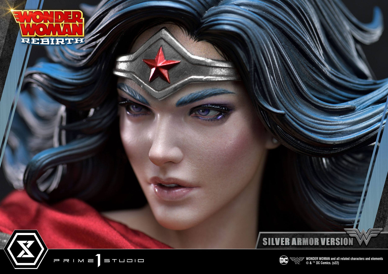 DC Comics Statue 1/3 Wonder Woman Rebirth Silver Armor Version 75 cm