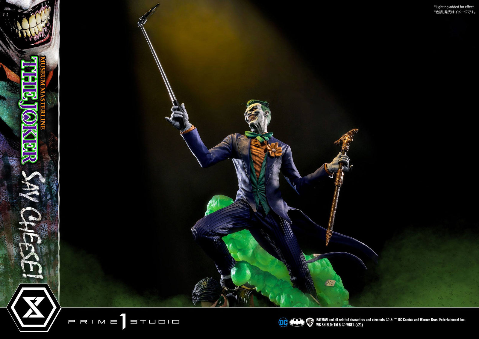 DC Comics Statue 1/3 The Joker Say Cheese 99 cm
