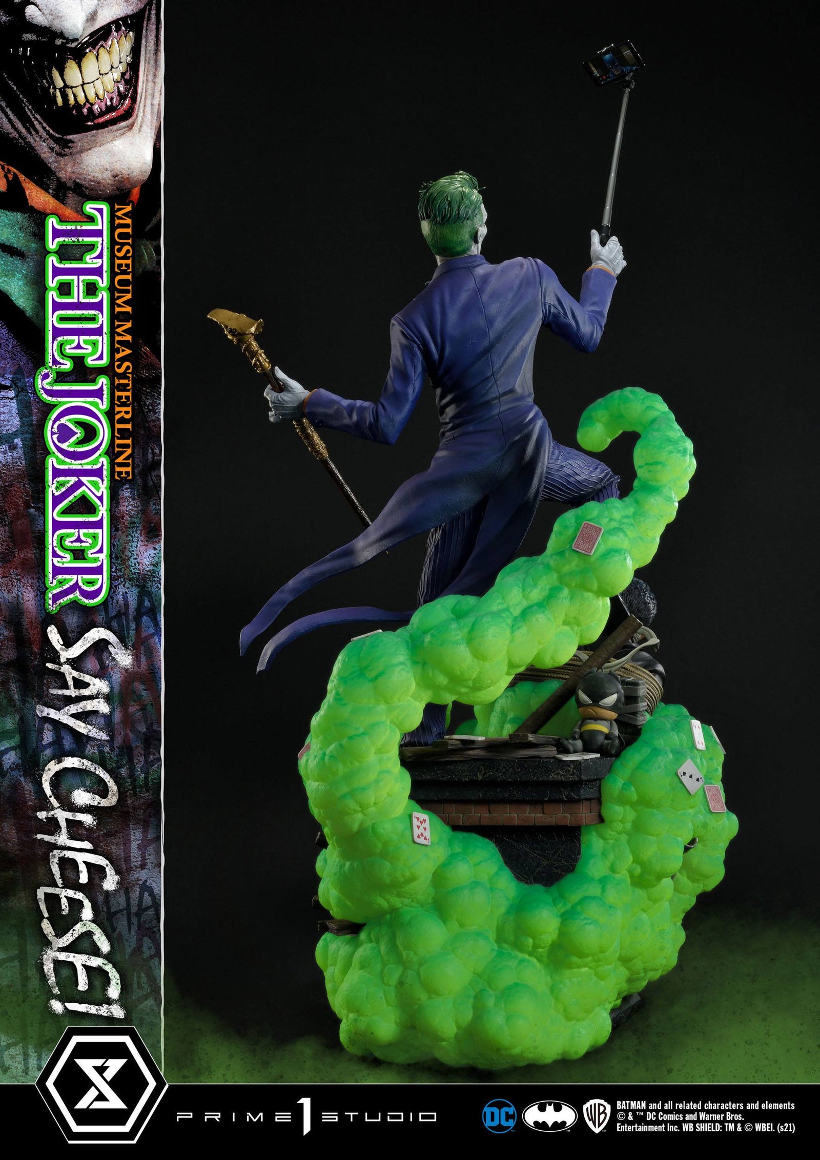 DC Comics Statue 1/3 The Joker Say Cheese 99 cm