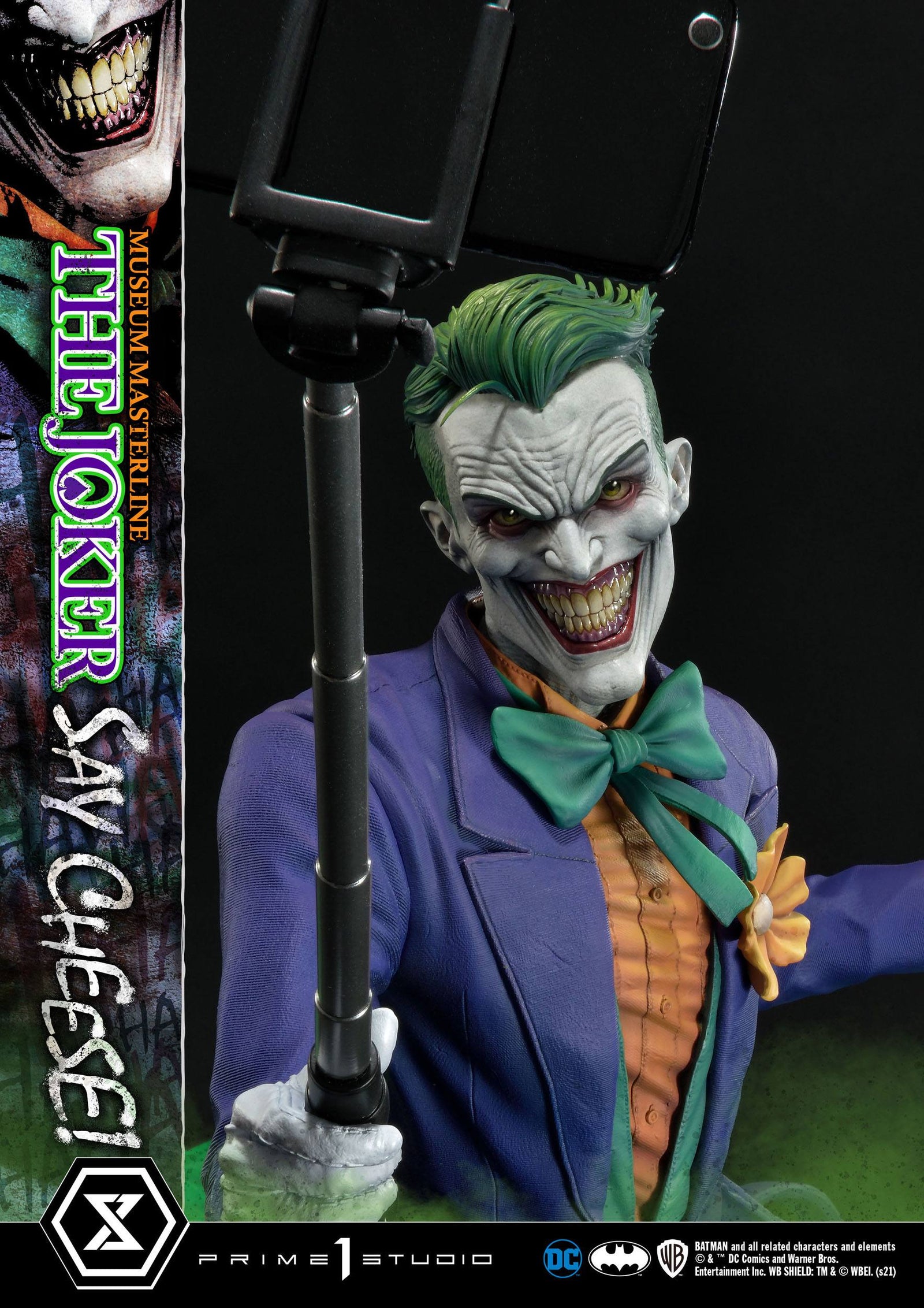 DC Comics Statue 1/3 The Joker Say Cheese 99 cm