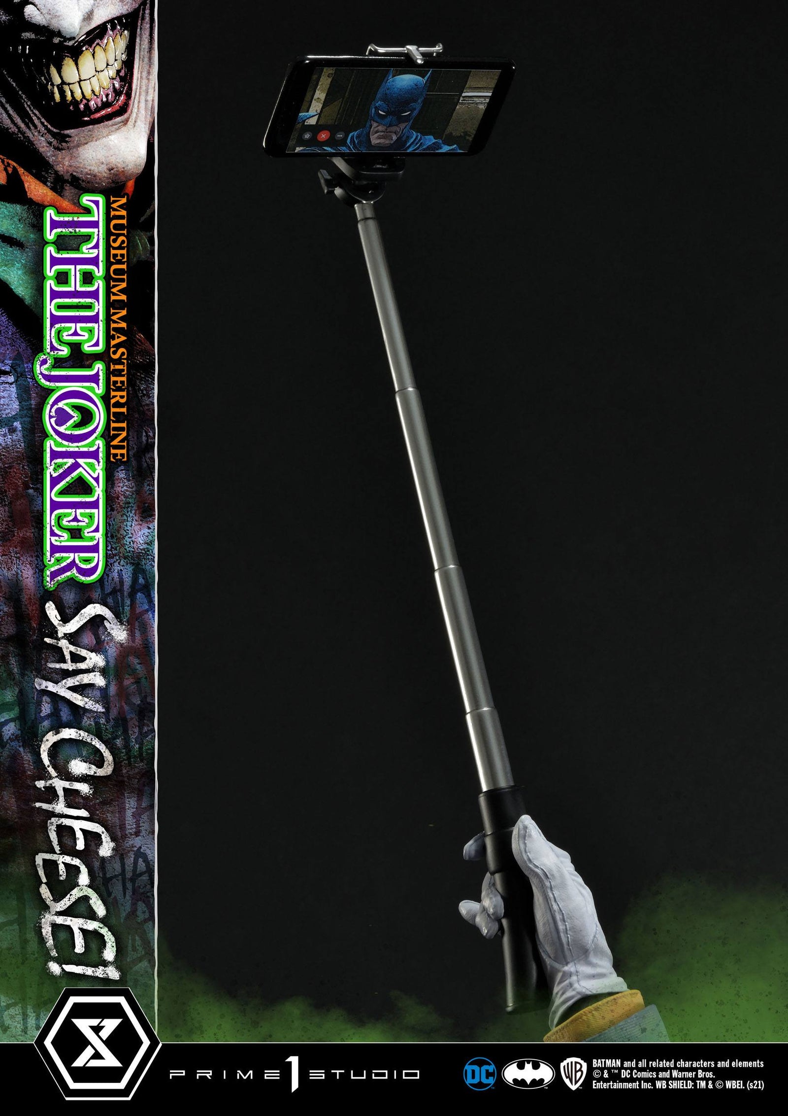 DC Comics Statue 1/3 The Joker Say Cheese 99 cm