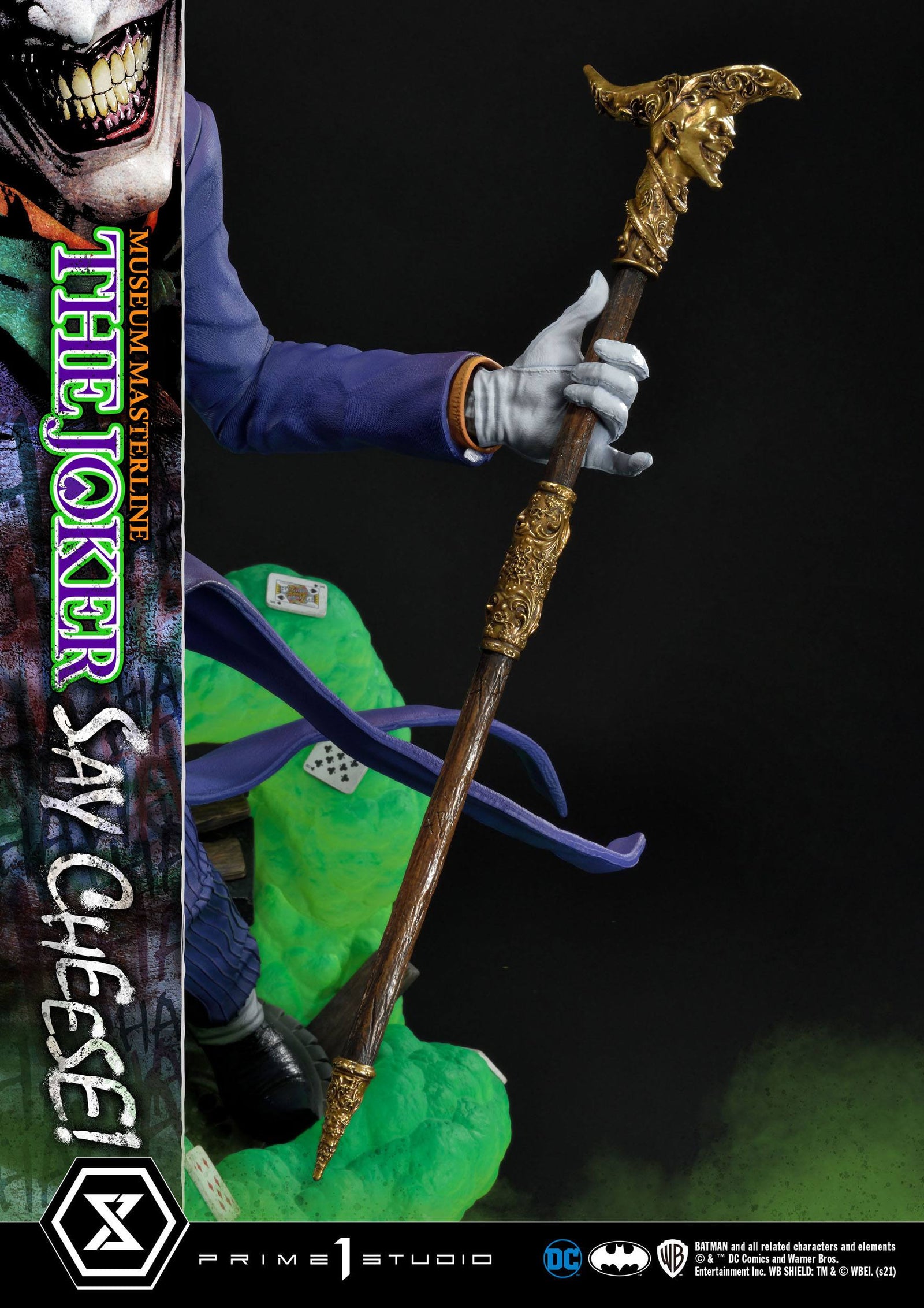 DC Comics Statue 1/3 The Joker Say Cheese 99 cm