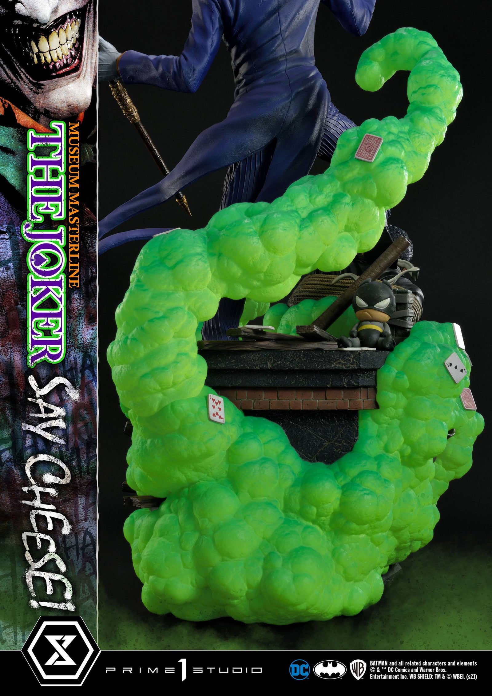 DC Comics Statue 1/3 The Joker Say Cheese 99 cm