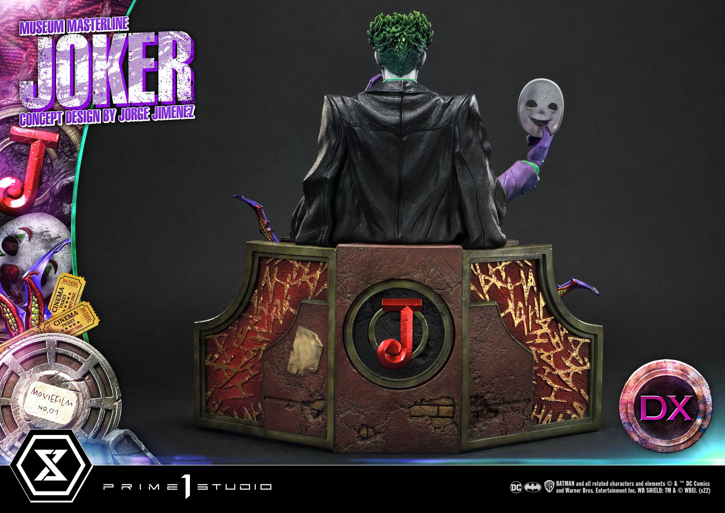 DC Comics Statue 1/3 The Joker Deluxe Bonus Version Concept Design by Jorge Jimenez 53 cm