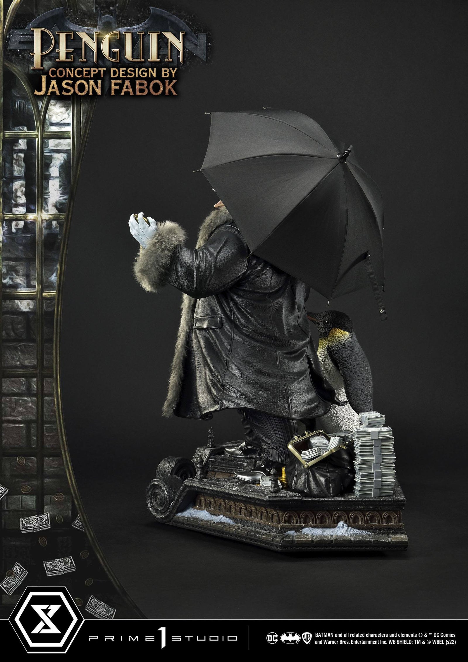 DC Comics Museum Masterline Statue 1/3 Penguin (Concept Design By Jason Fabok) 63 cm
