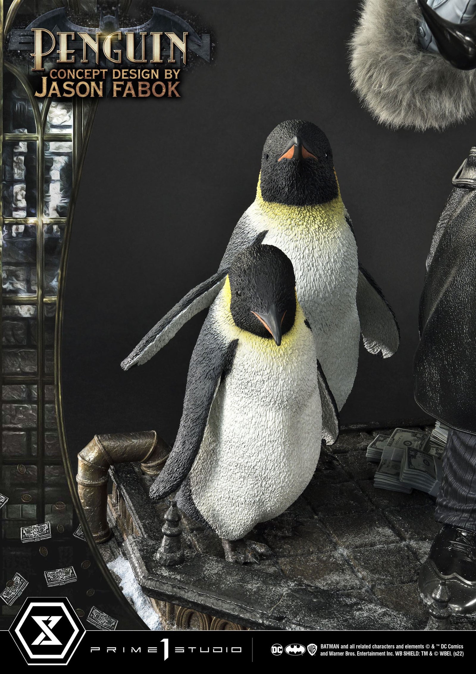 DC Comics Museum Masterline Statue 1/3 Penguin (Concept Design By Jason Fabok) 63 cm