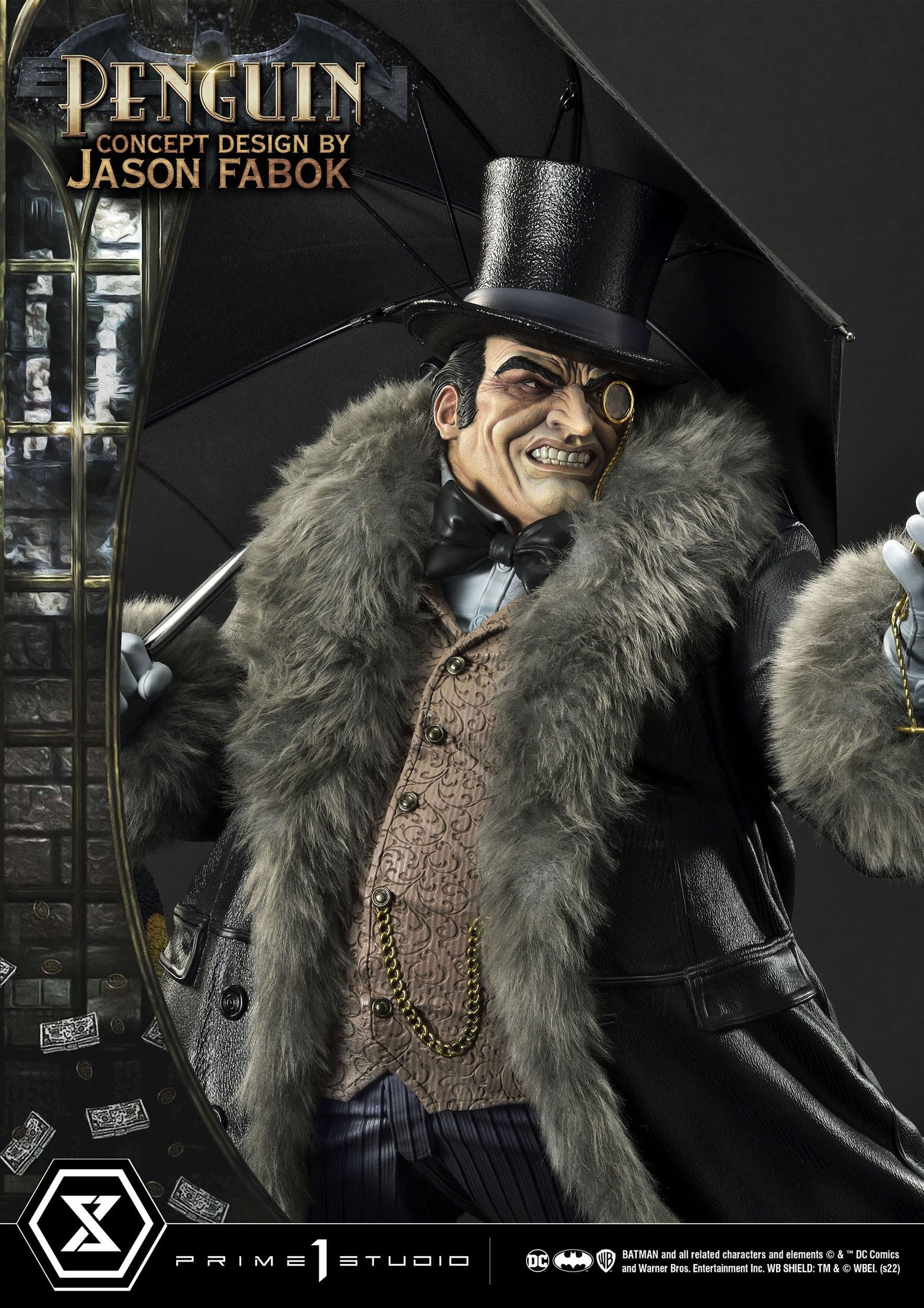 DC Comics Museum Masterline Statue 1/3 Penguin (Concept Design By Jason Fabok) 63 cm