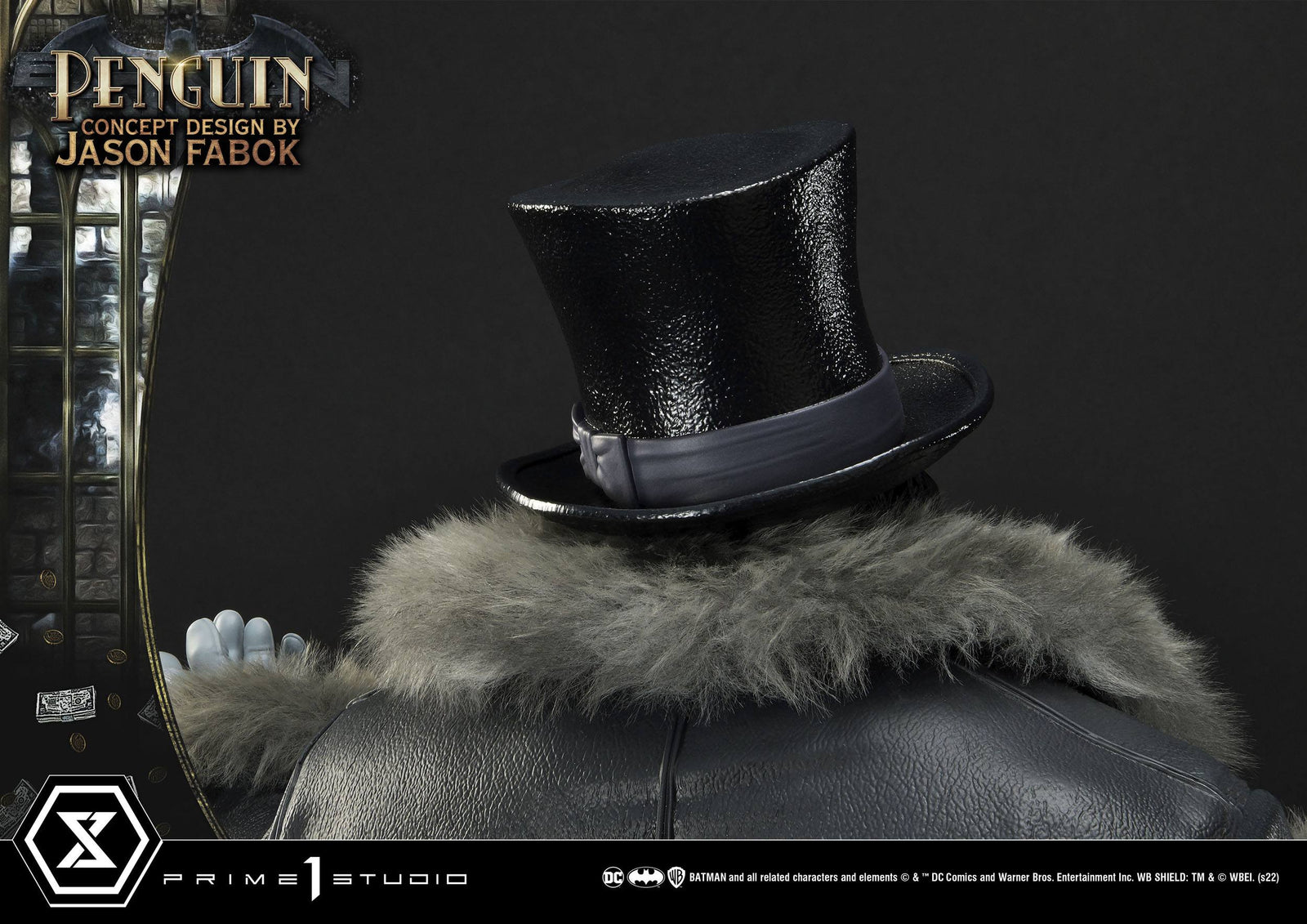 DC Comics Museum Masterline Statue 1/3 Penguin (Concept Design By Jason Fabok) 63 cm