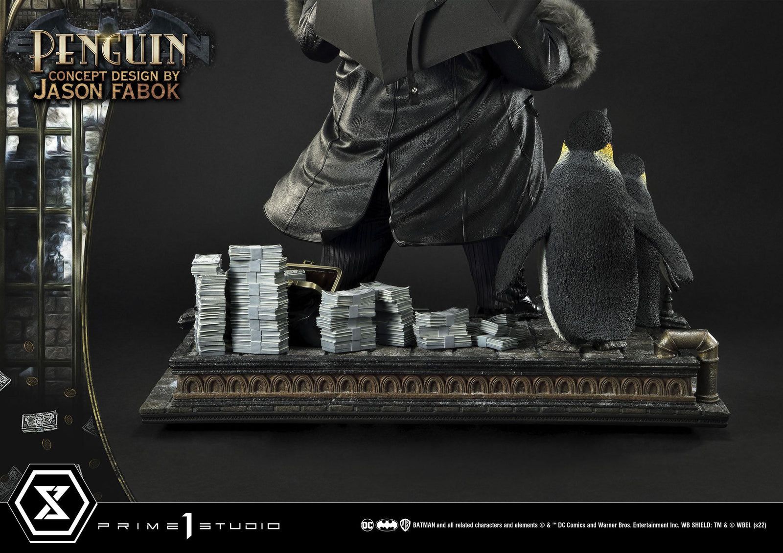 DC Comics Museum Masterline Statue 1/3 Penguin (Concept Design By Jason Fabok) 63 cm