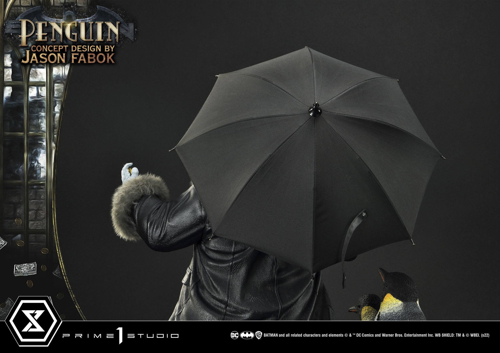 DC Comics Museum Masterline Statue 1/3 Penguin (Concept Design By Jason Fabok) 63 cm